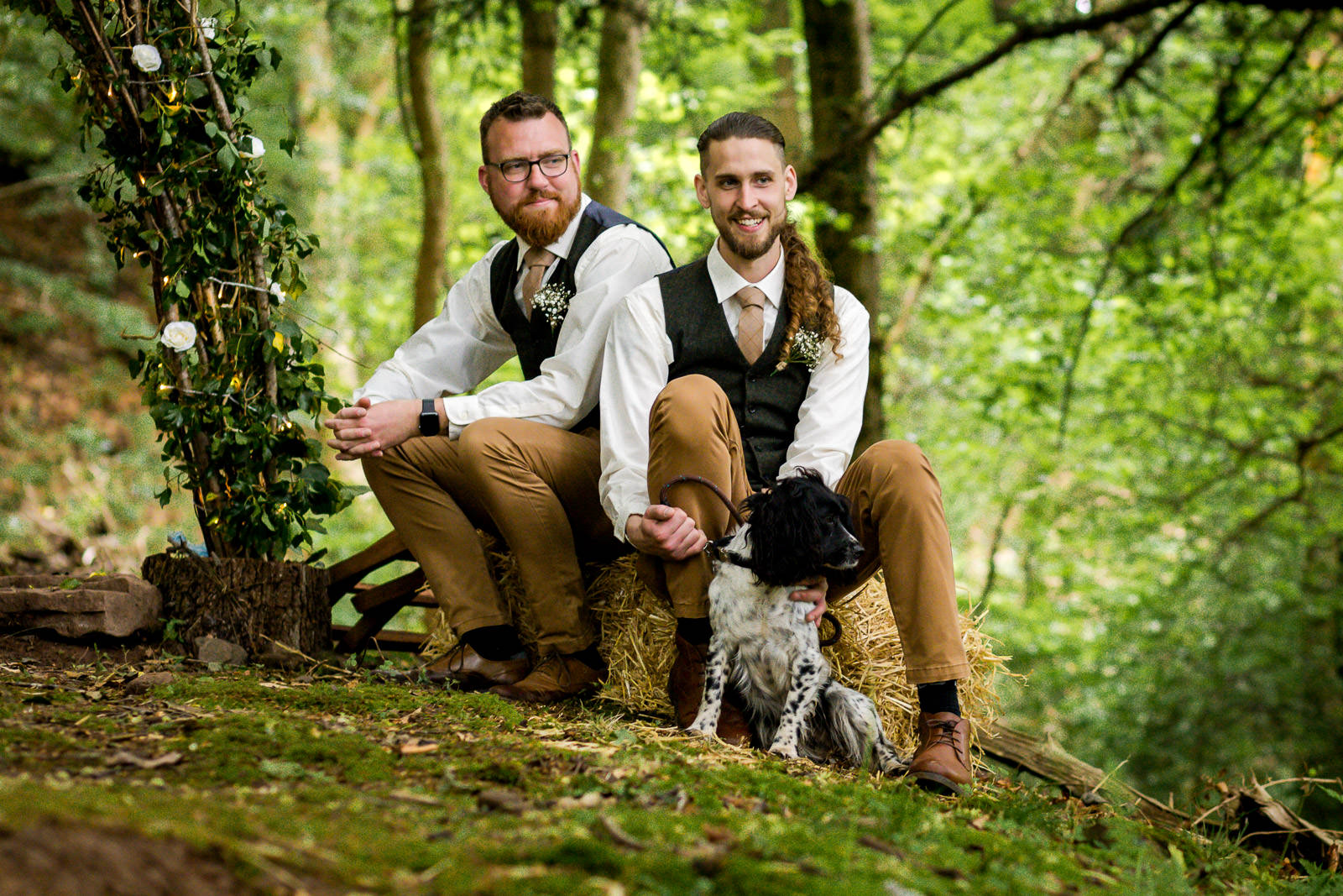 Dogs at weddings - With the Bestmen