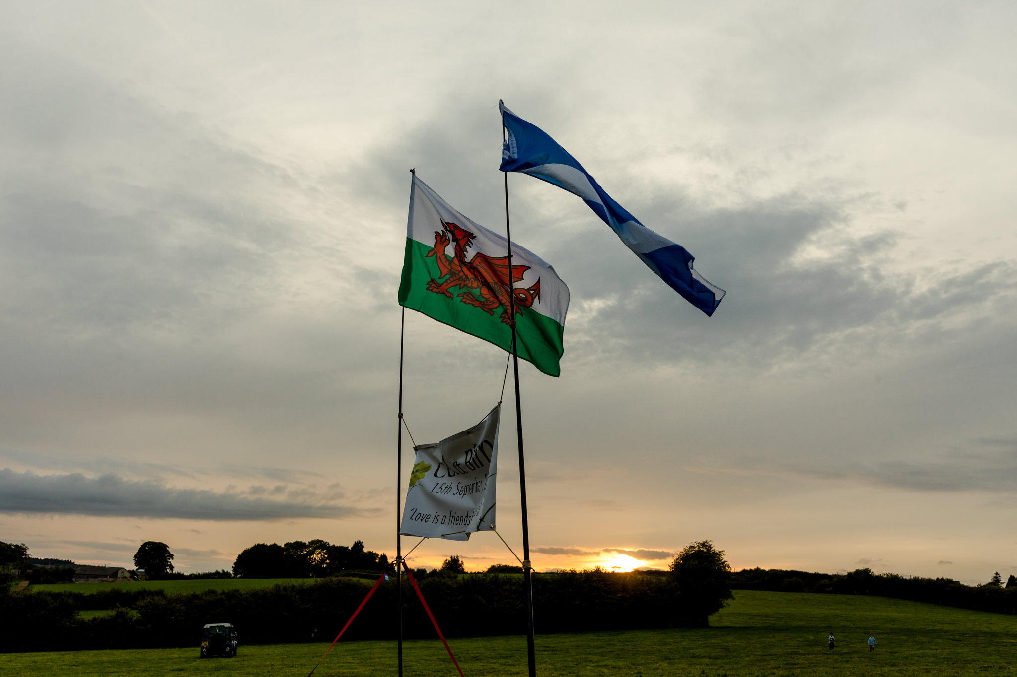 Country wedding South Wales