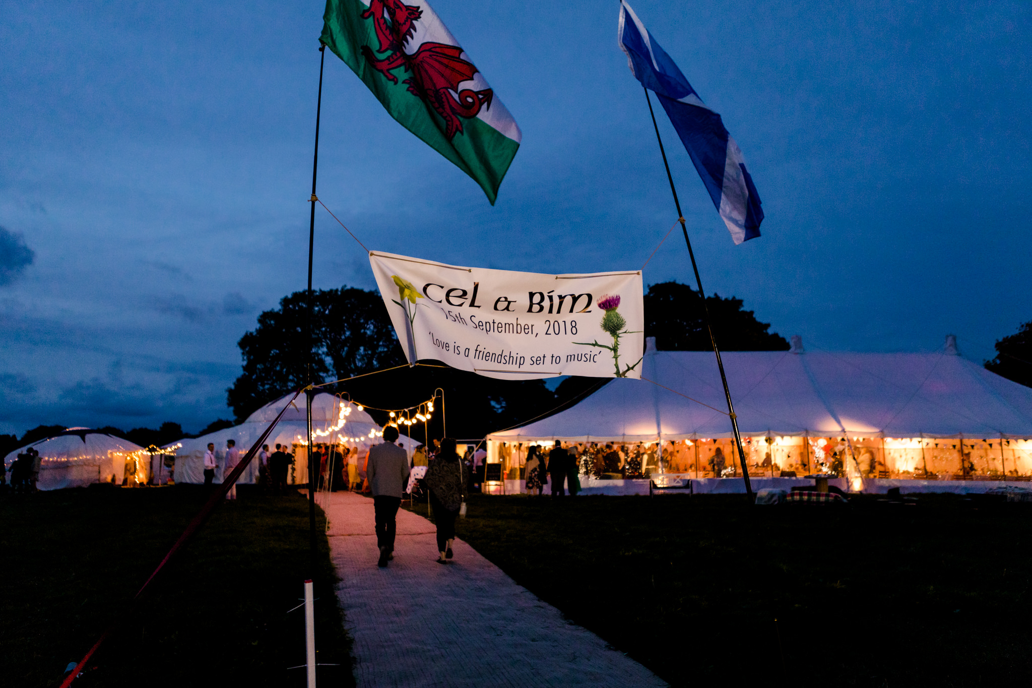 Country wedding South Wales