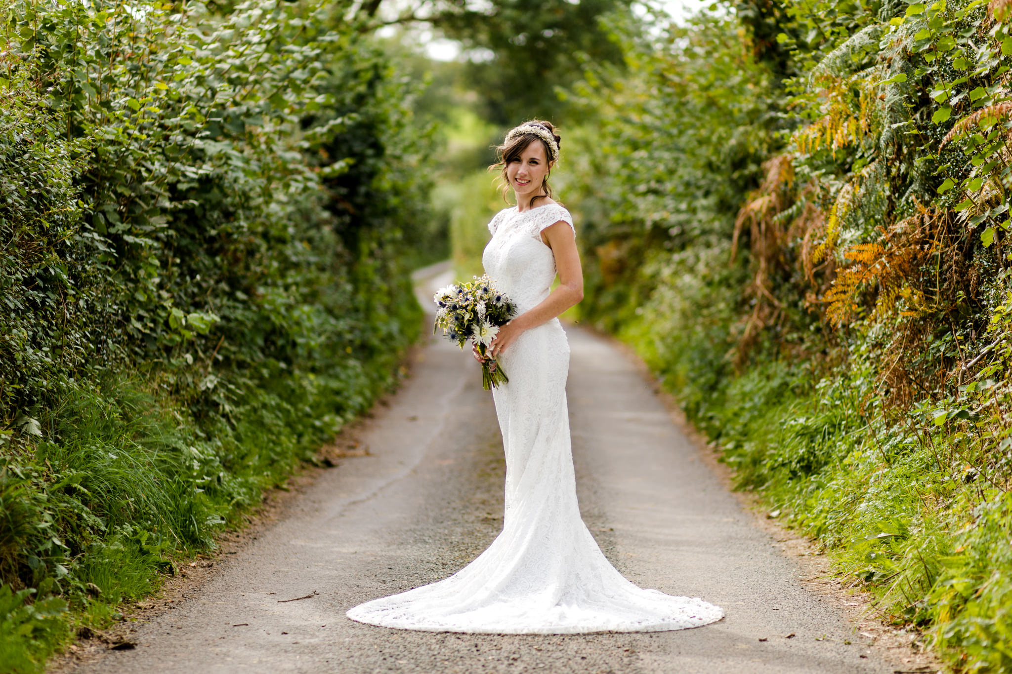 Country wedding South Wales