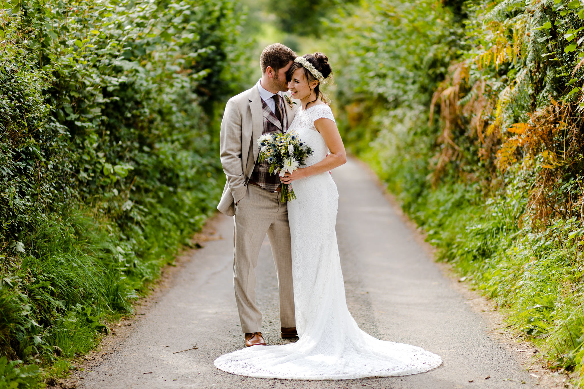 Country wedding South Wales