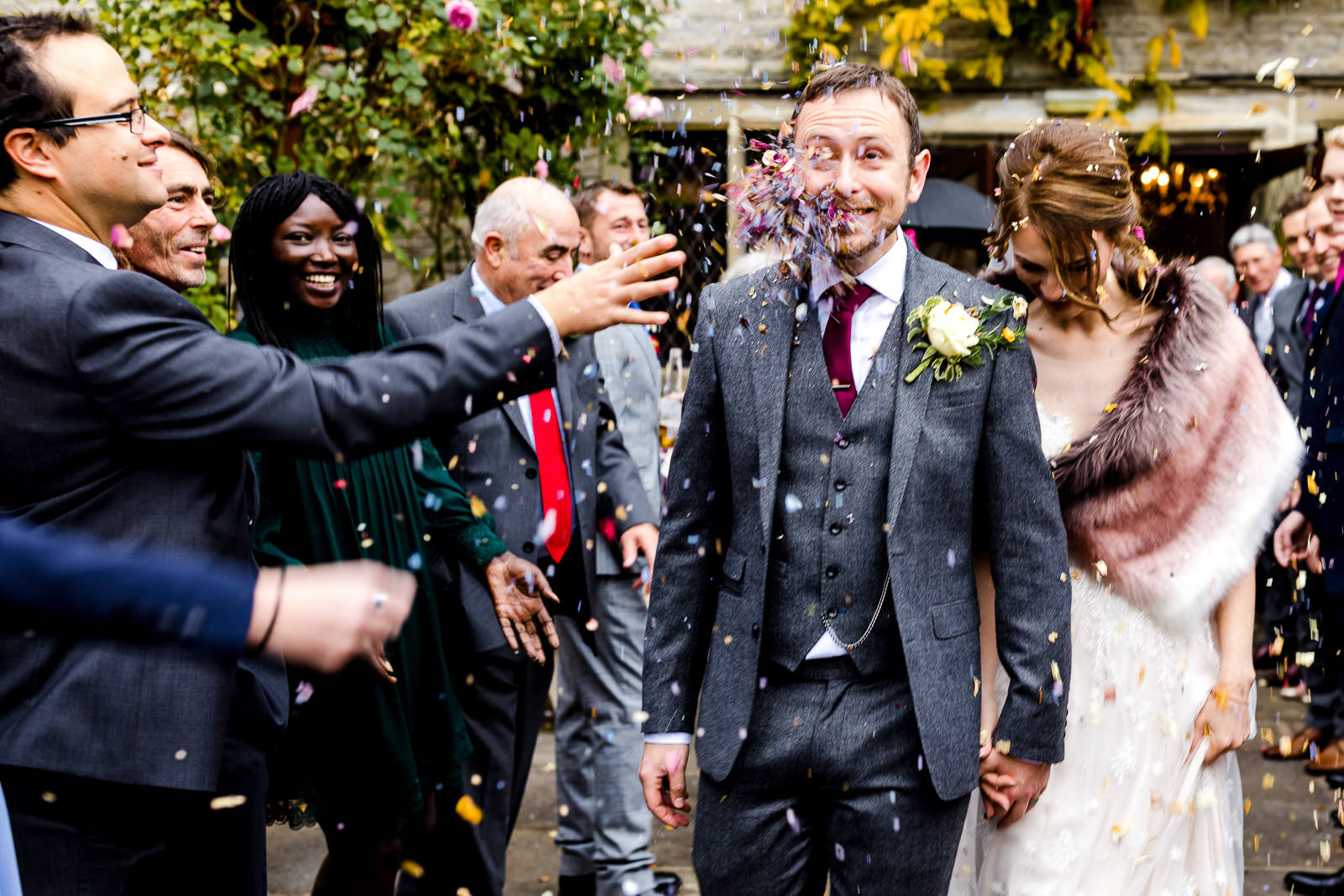 Miskin Manor Wedding Photography - Art by Design Photography - Confetti3