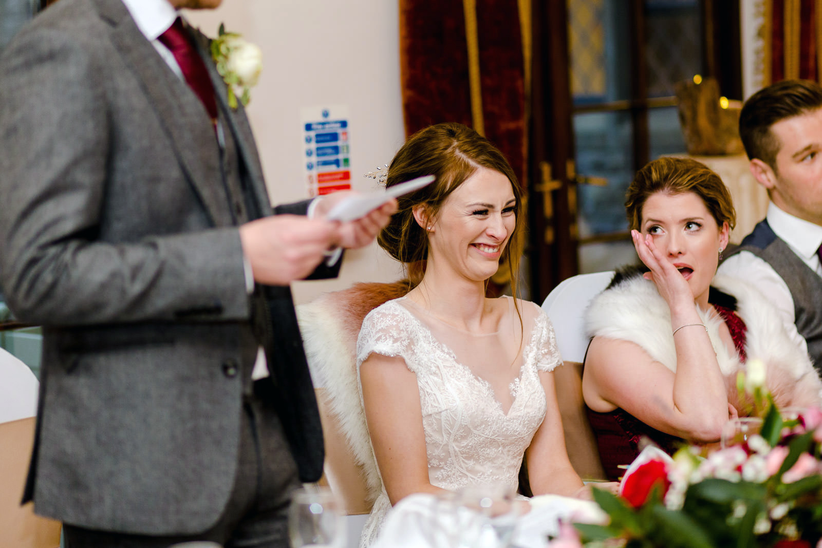 wedding speeches miskin manor - art by design photography