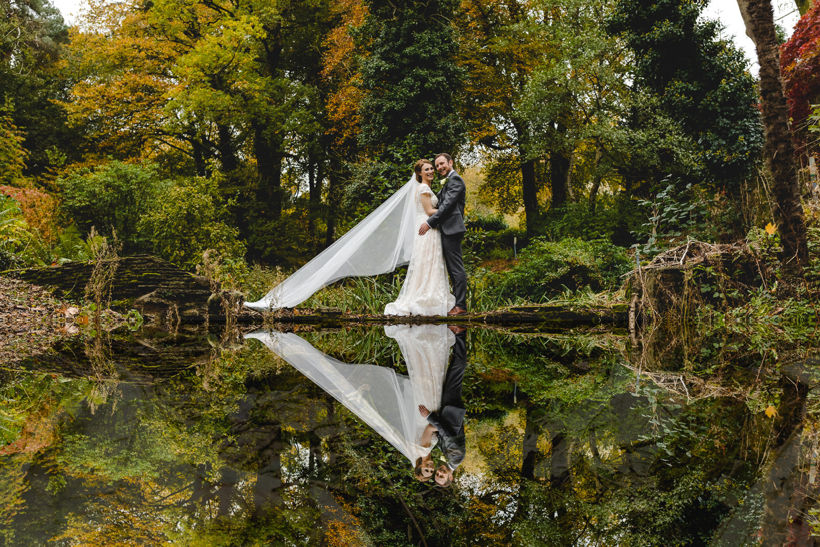 Miskin Manor Wedding Photography - Art by Design Photography - Bride and Groom