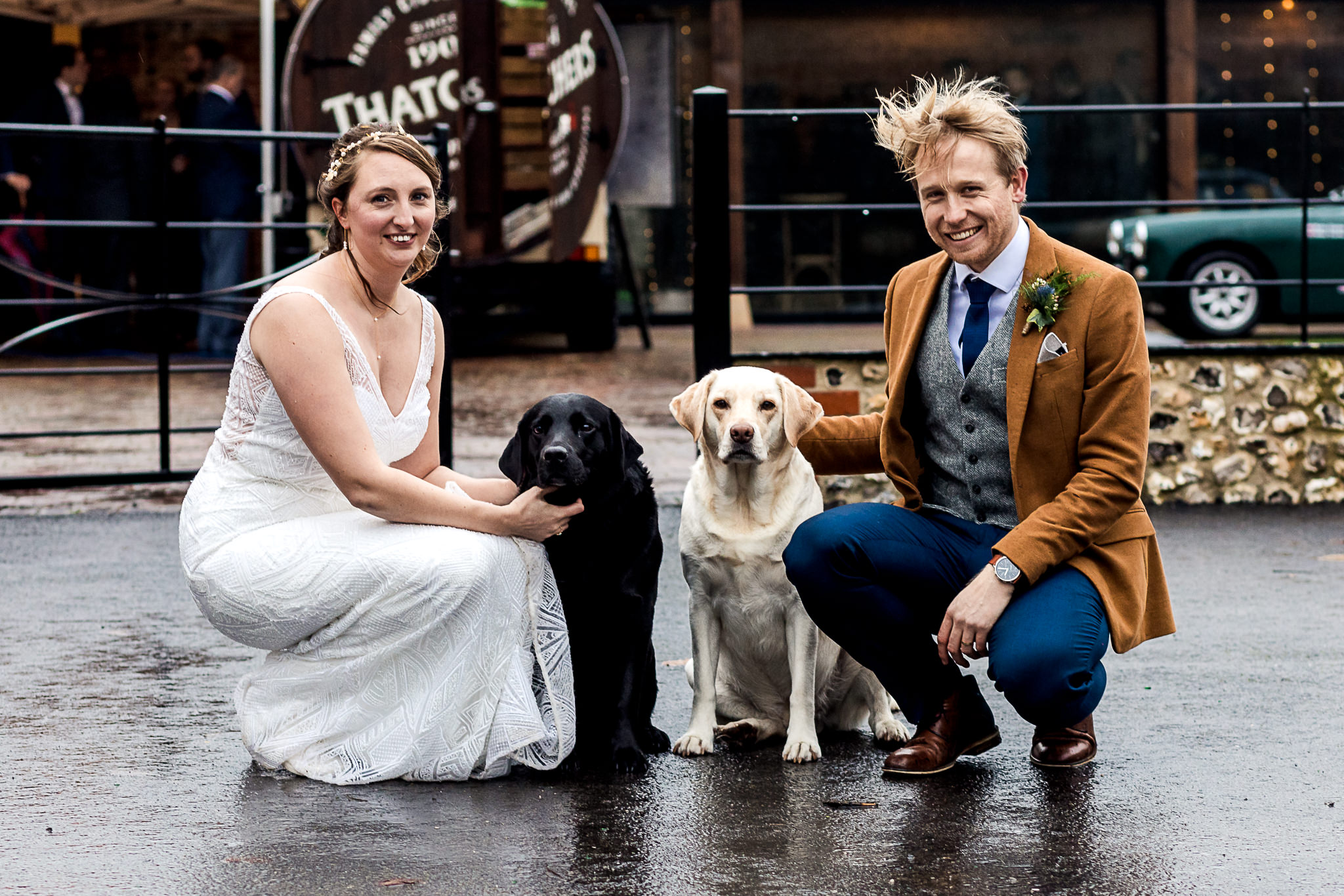 The Gathering Barn Wedding - Dogs at Weddings