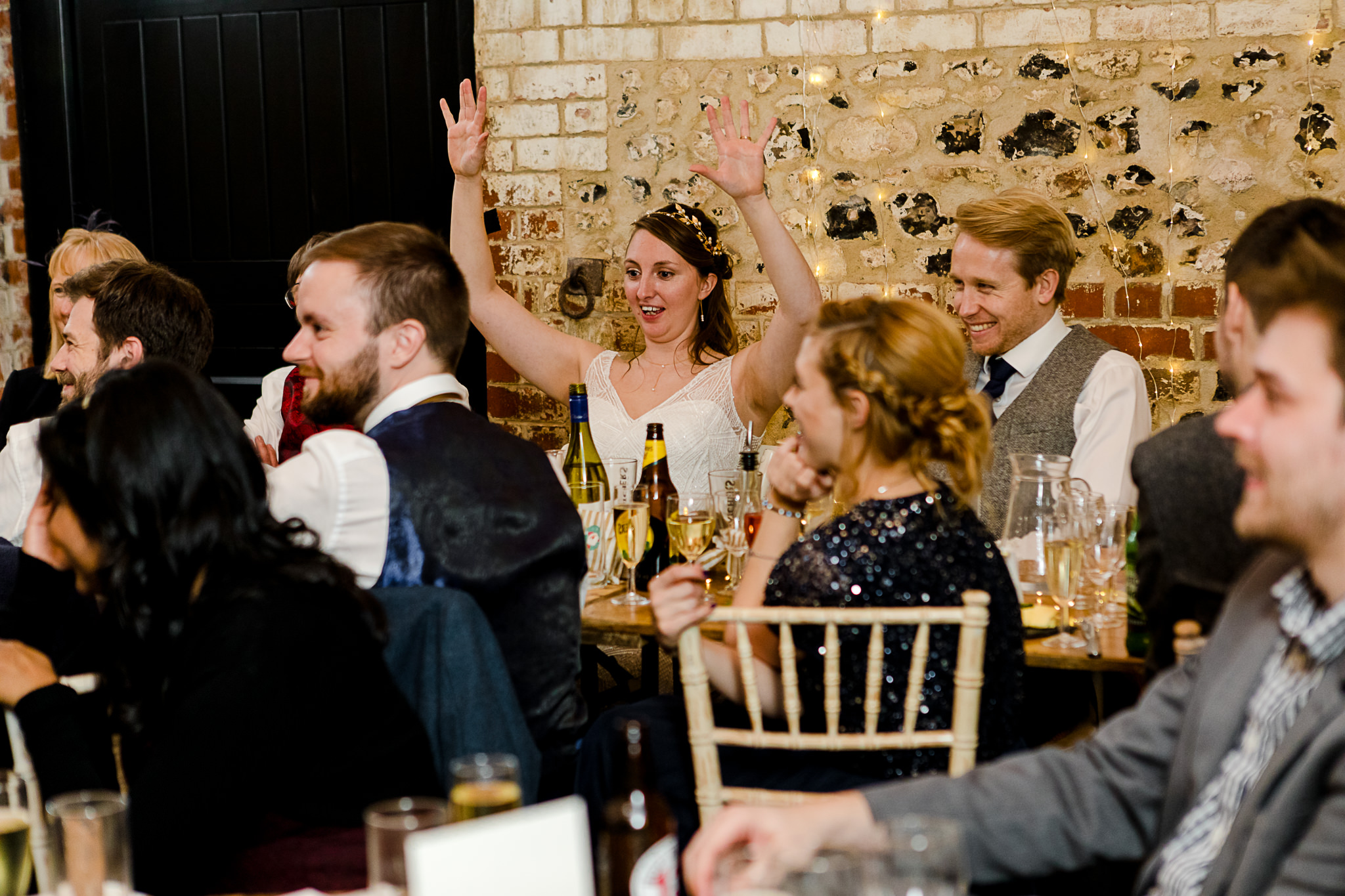 The Gathering Barn Wedding - Art by Design Photography - speeches 2