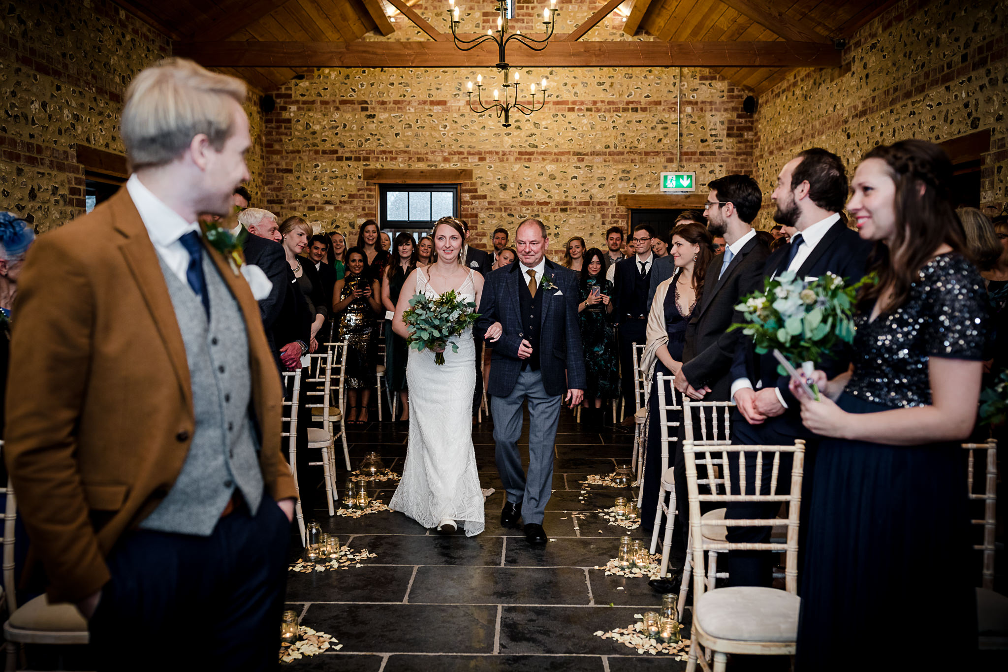 The Gathering Barn Wedding - Art by Design Photography - wedding ceremony