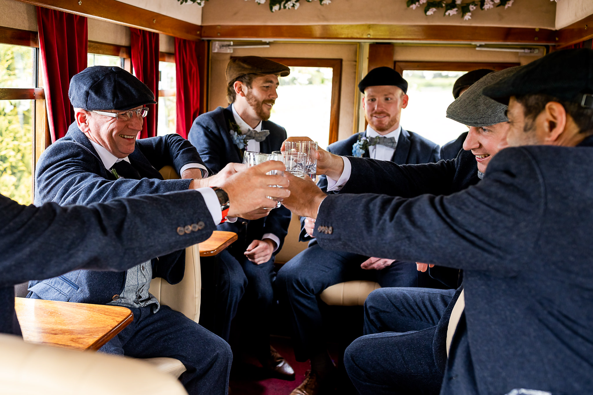 Peaky Blinders style wedding, Bryn meadows Spa