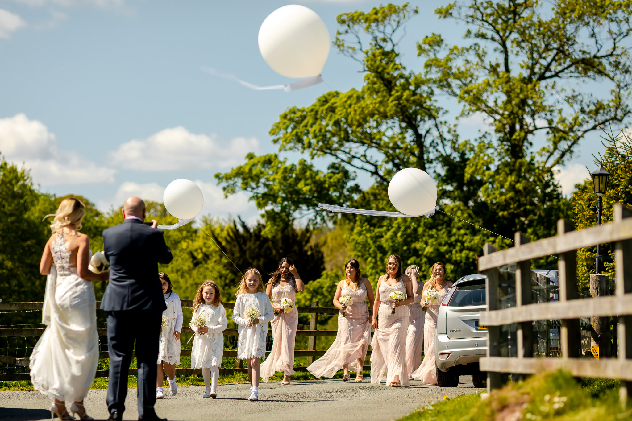 Bridesmaids - Peterstone Court wedding