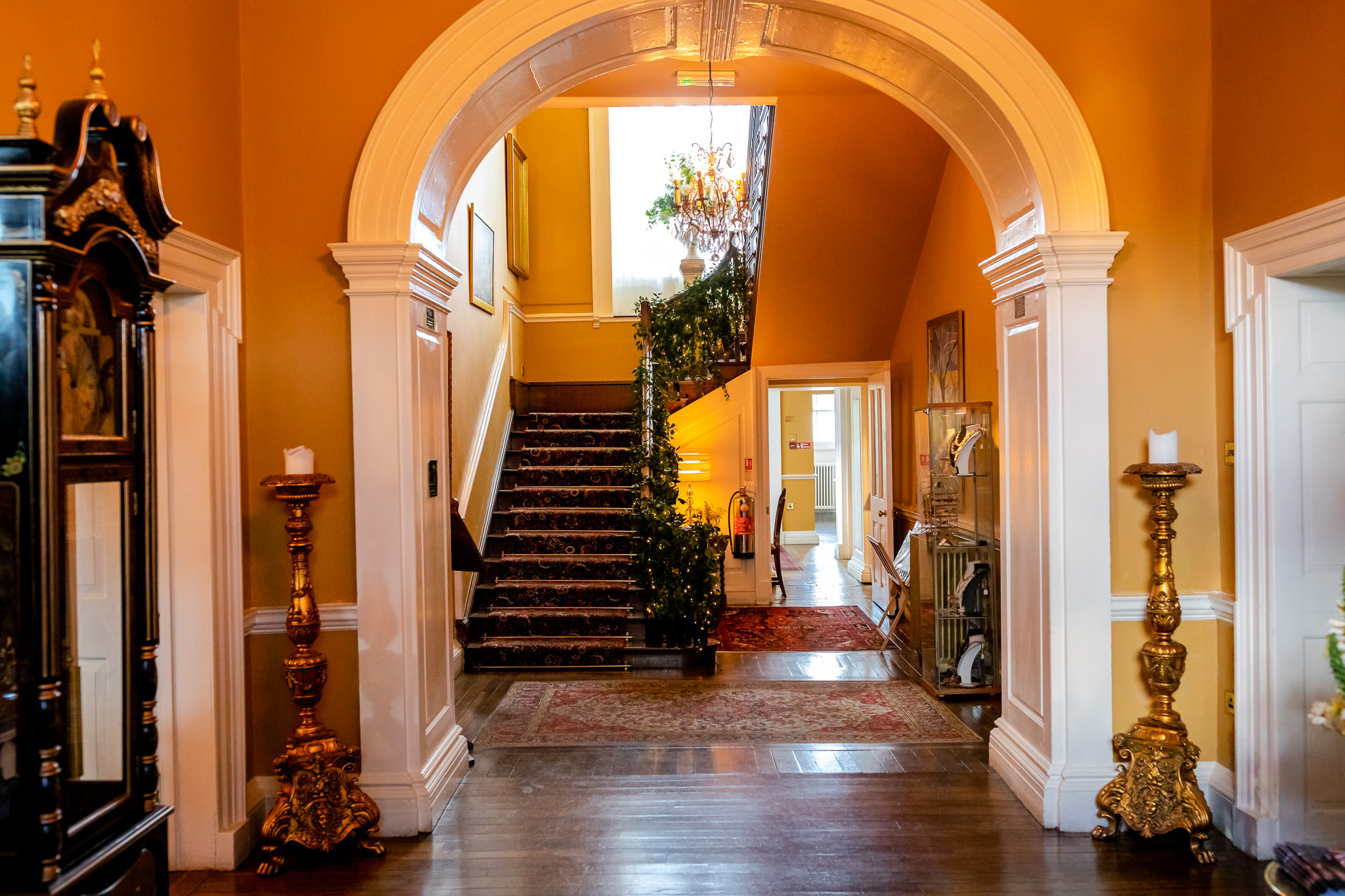 Peterstone court interior