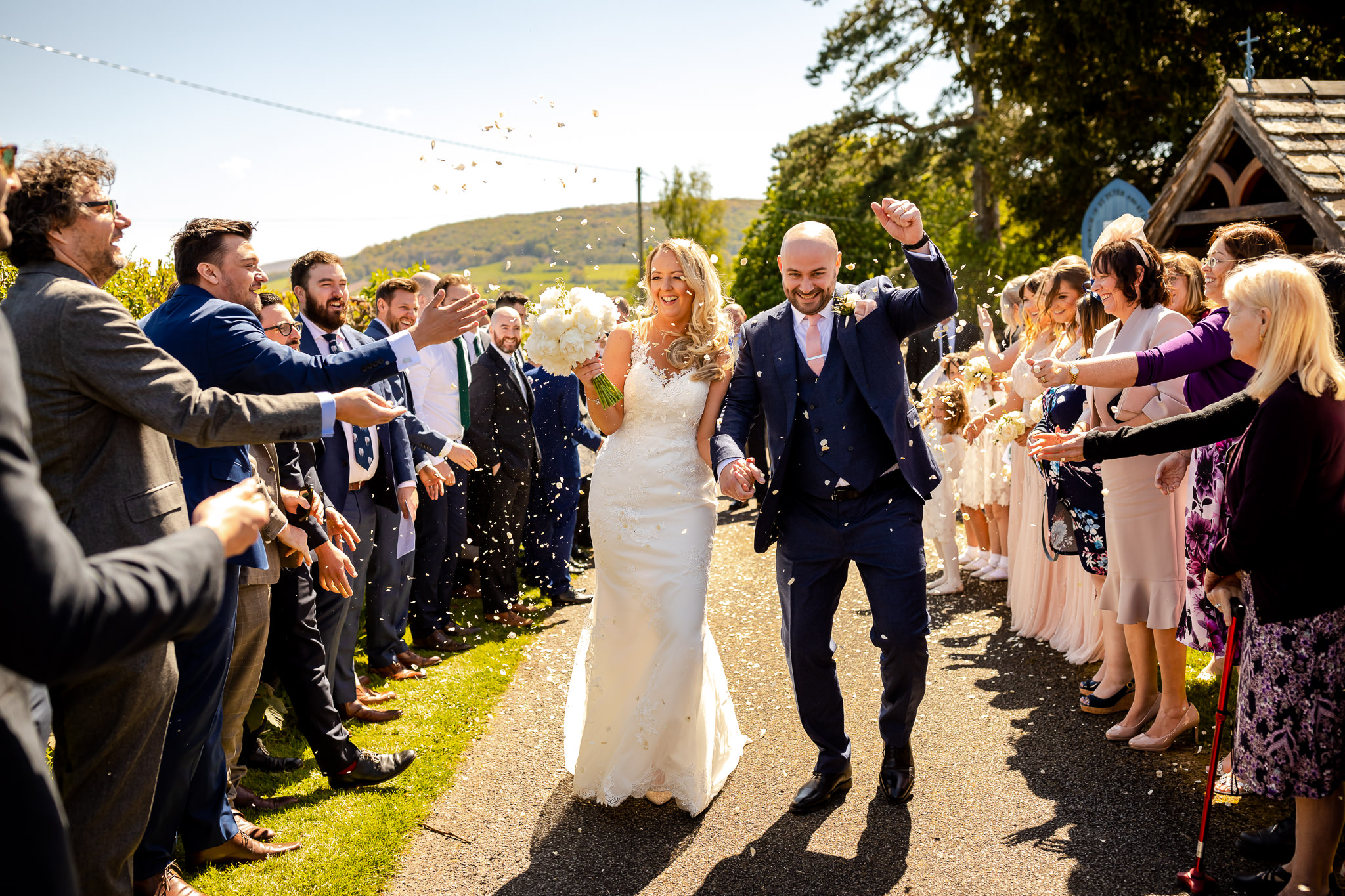 Just married - Peterstone Court