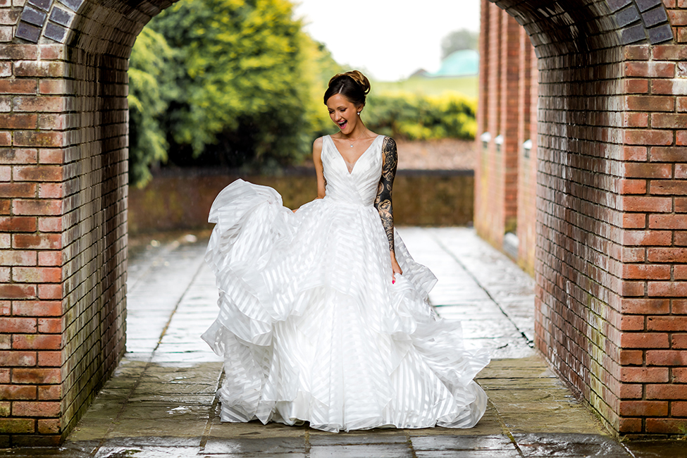 Newport Wedding Photographer - Peterstone Lakes - Bride