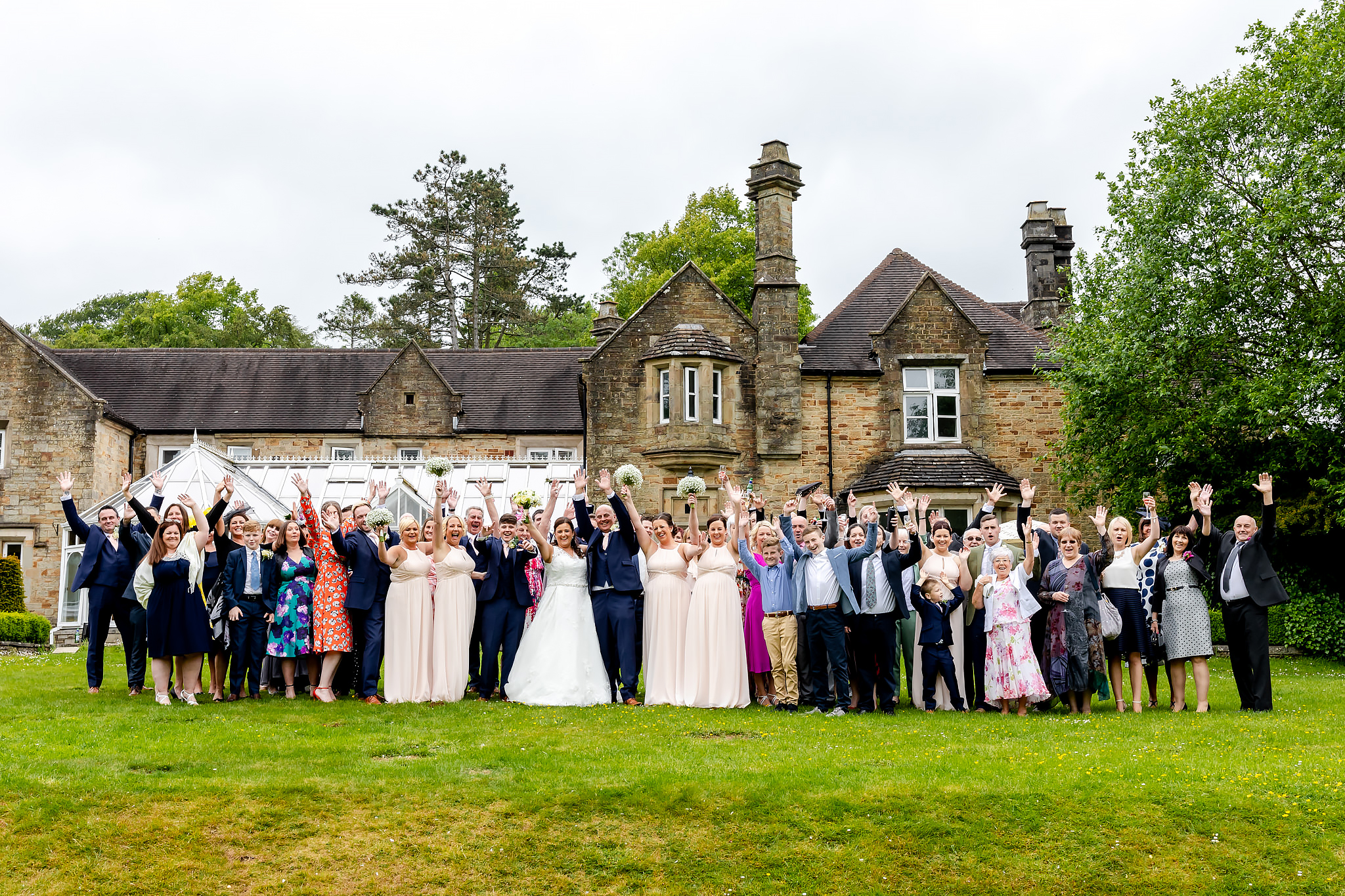 Bryngarw House Wedding Photography - Group photos