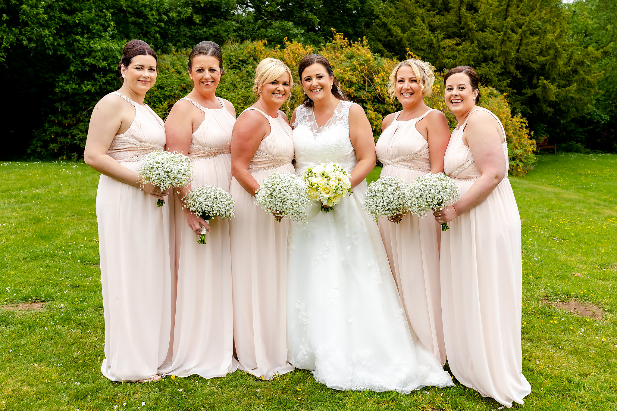 Bryngarw House Wedding Photography - Bridal Party