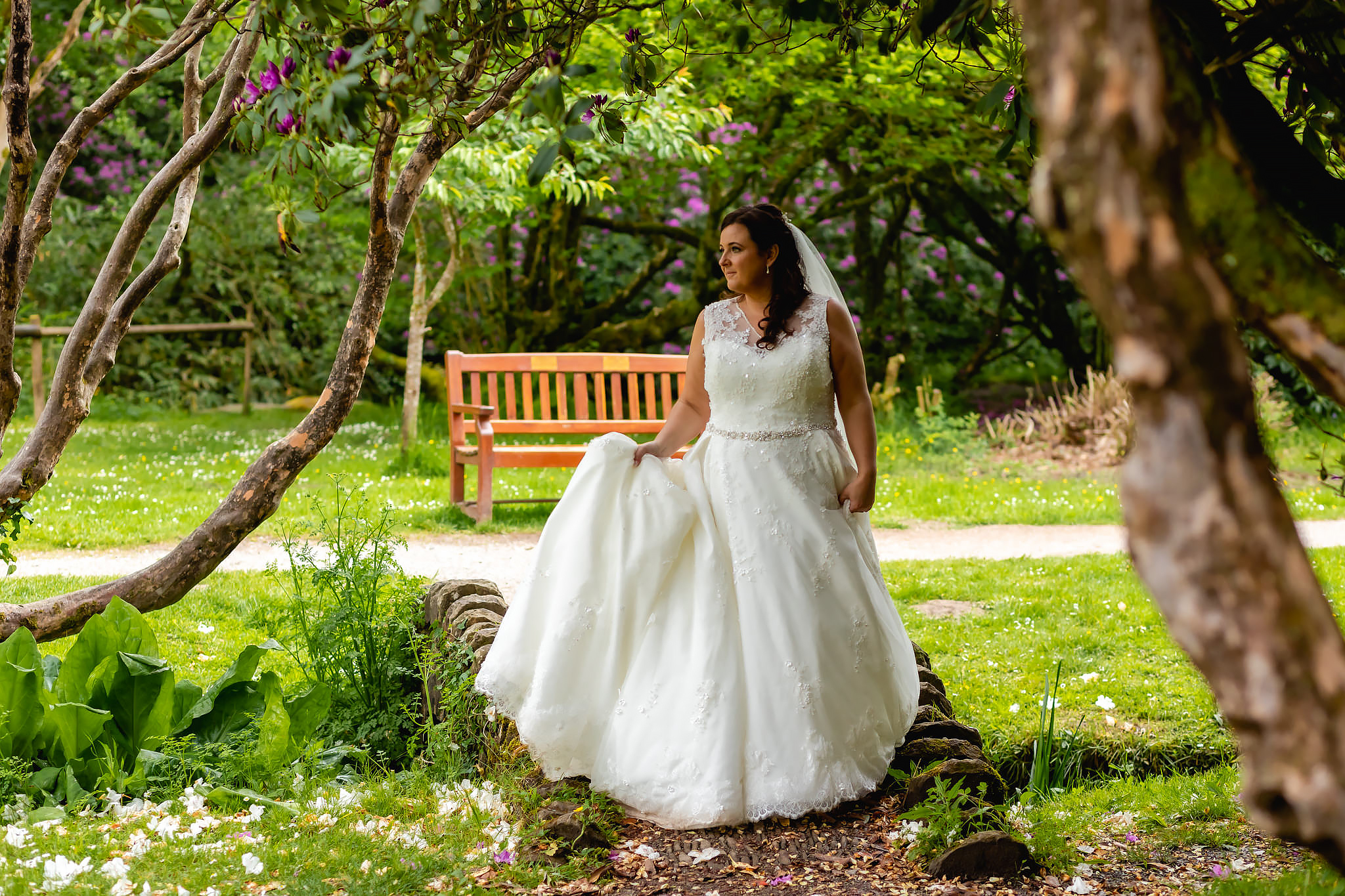 Bryngarw House Wedding Photography - Bride