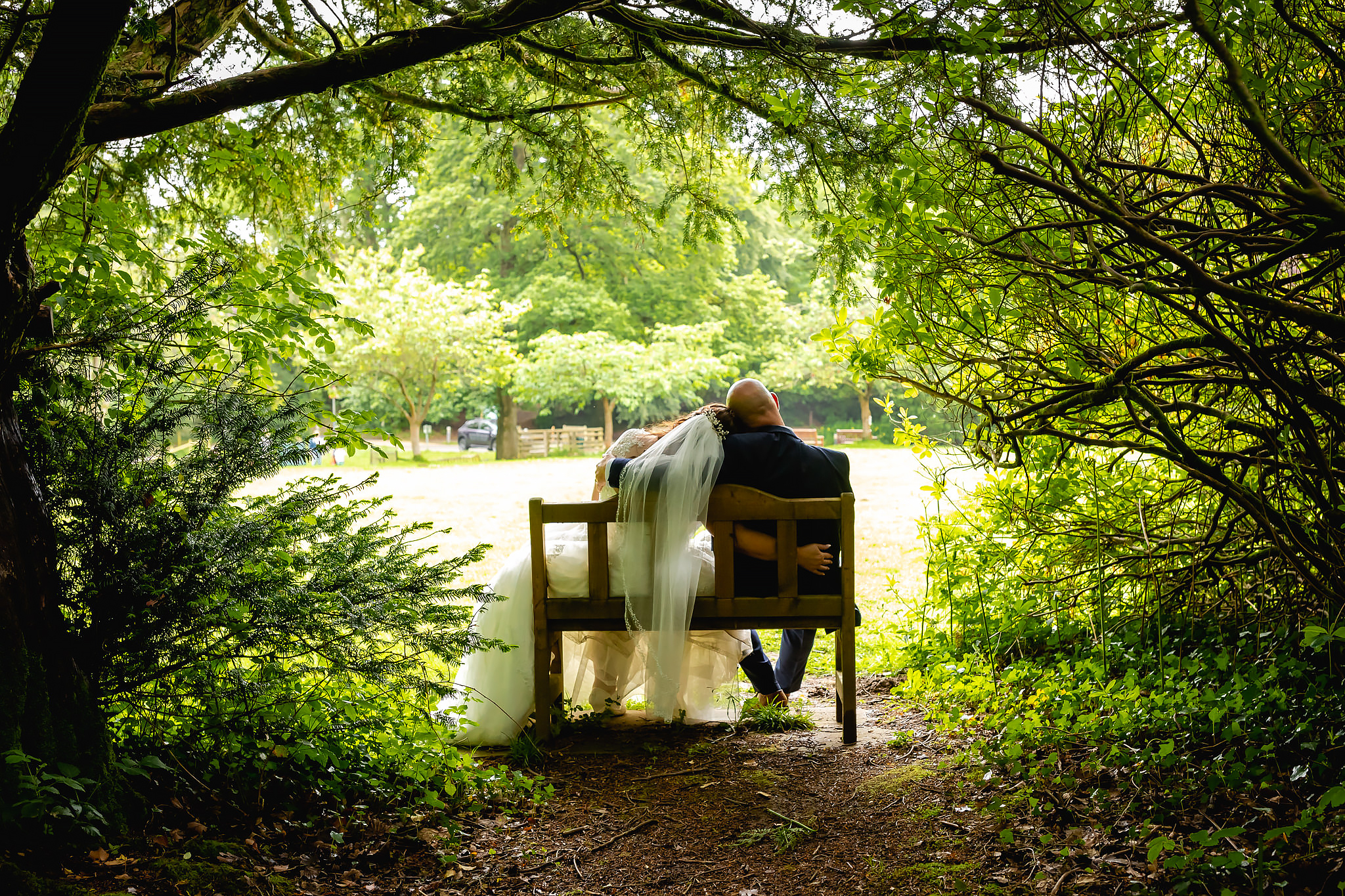 Bryngarw House Wedding Photography - Bride and Groom