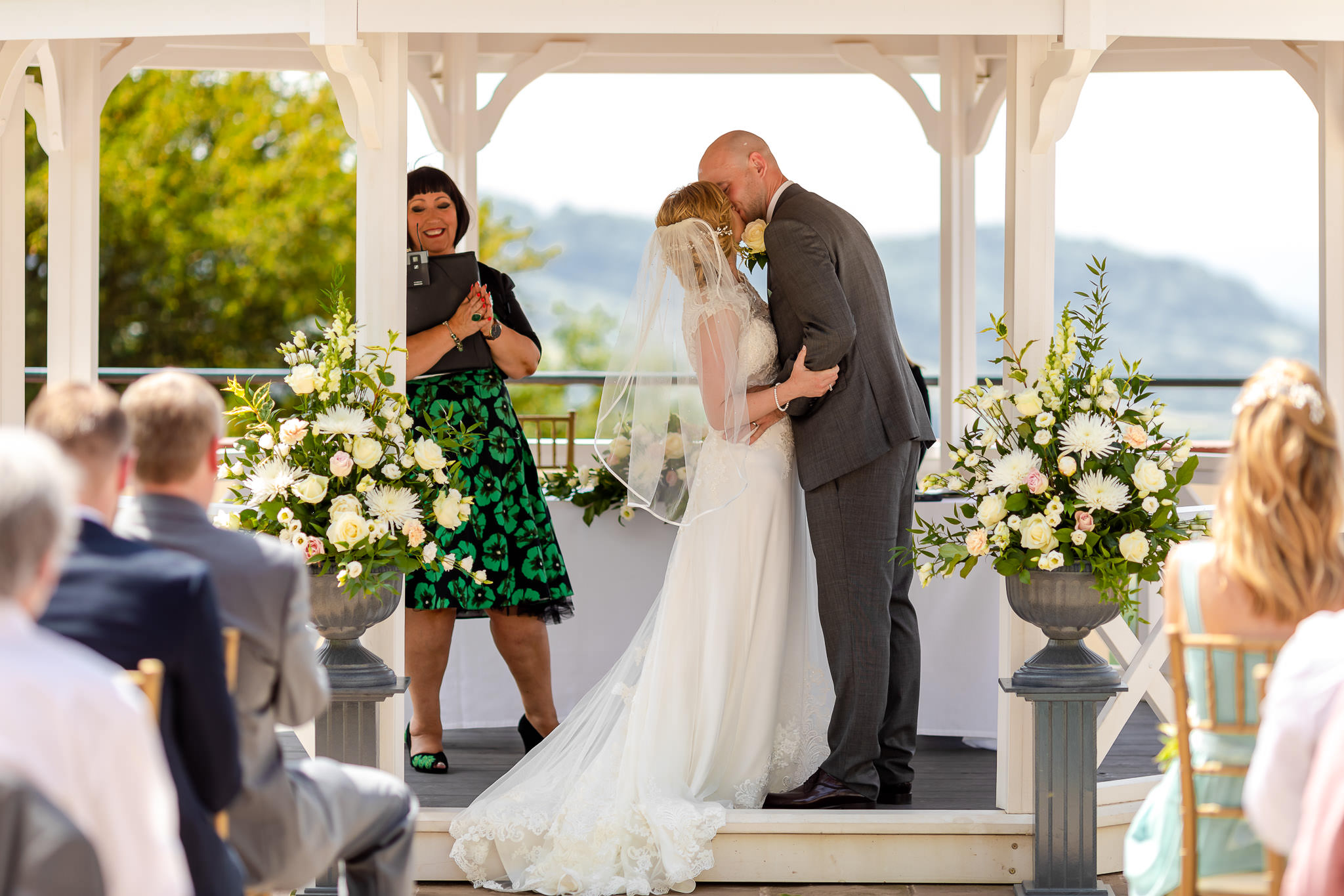 Art by Design - Caer Llan Wedding Photography - Outdoor ceremony