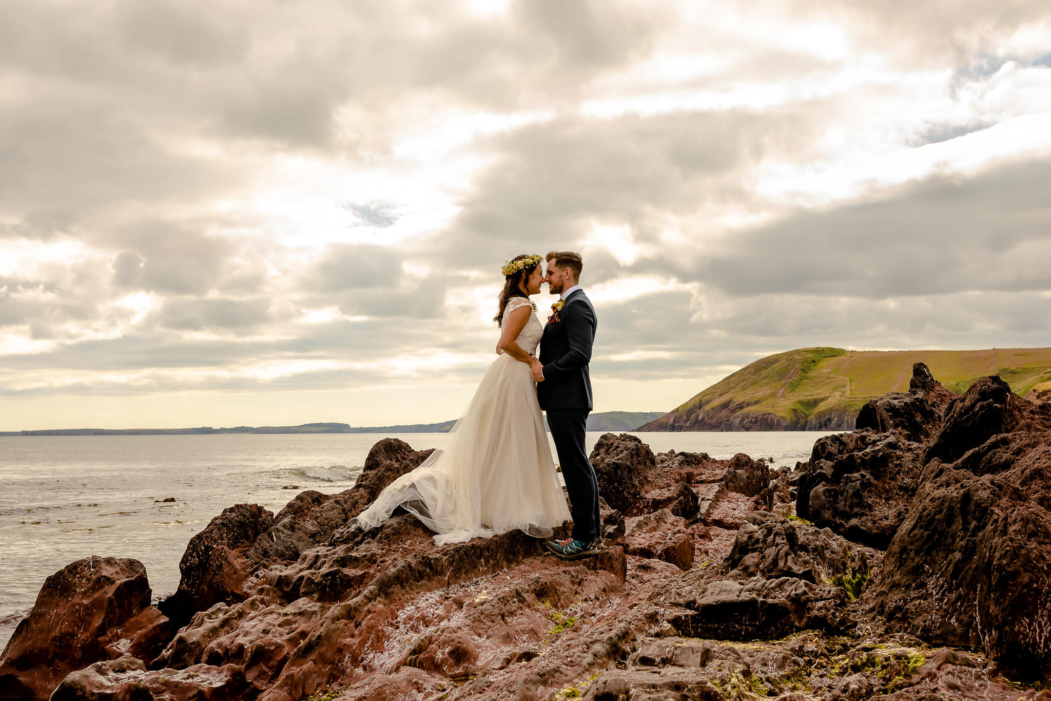 Manorbier Castle Wedding - Pembrokeshire wedding photographer