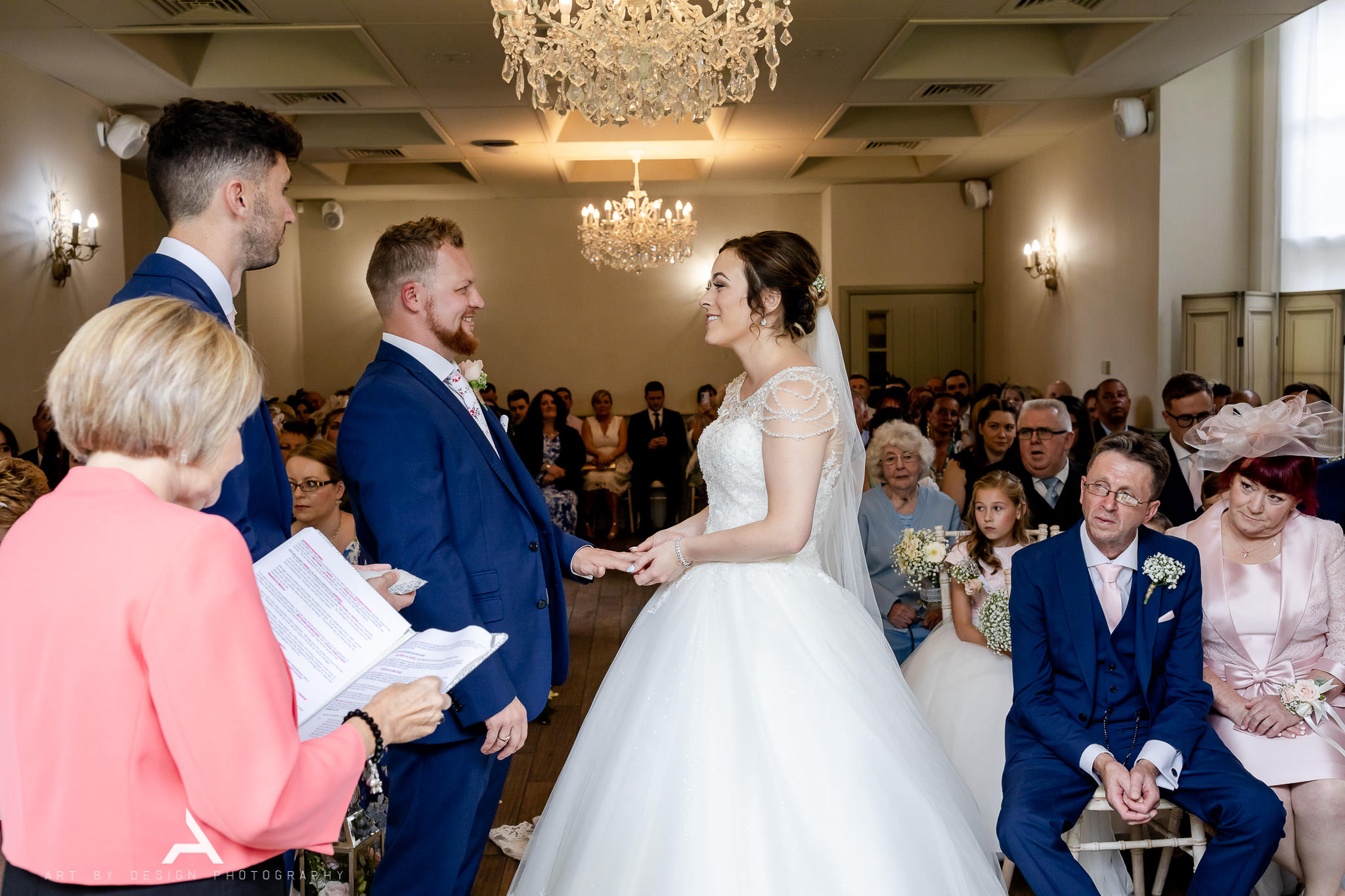 Bryngarw House wedding - Wedding Ceremony - Art by Design Photography