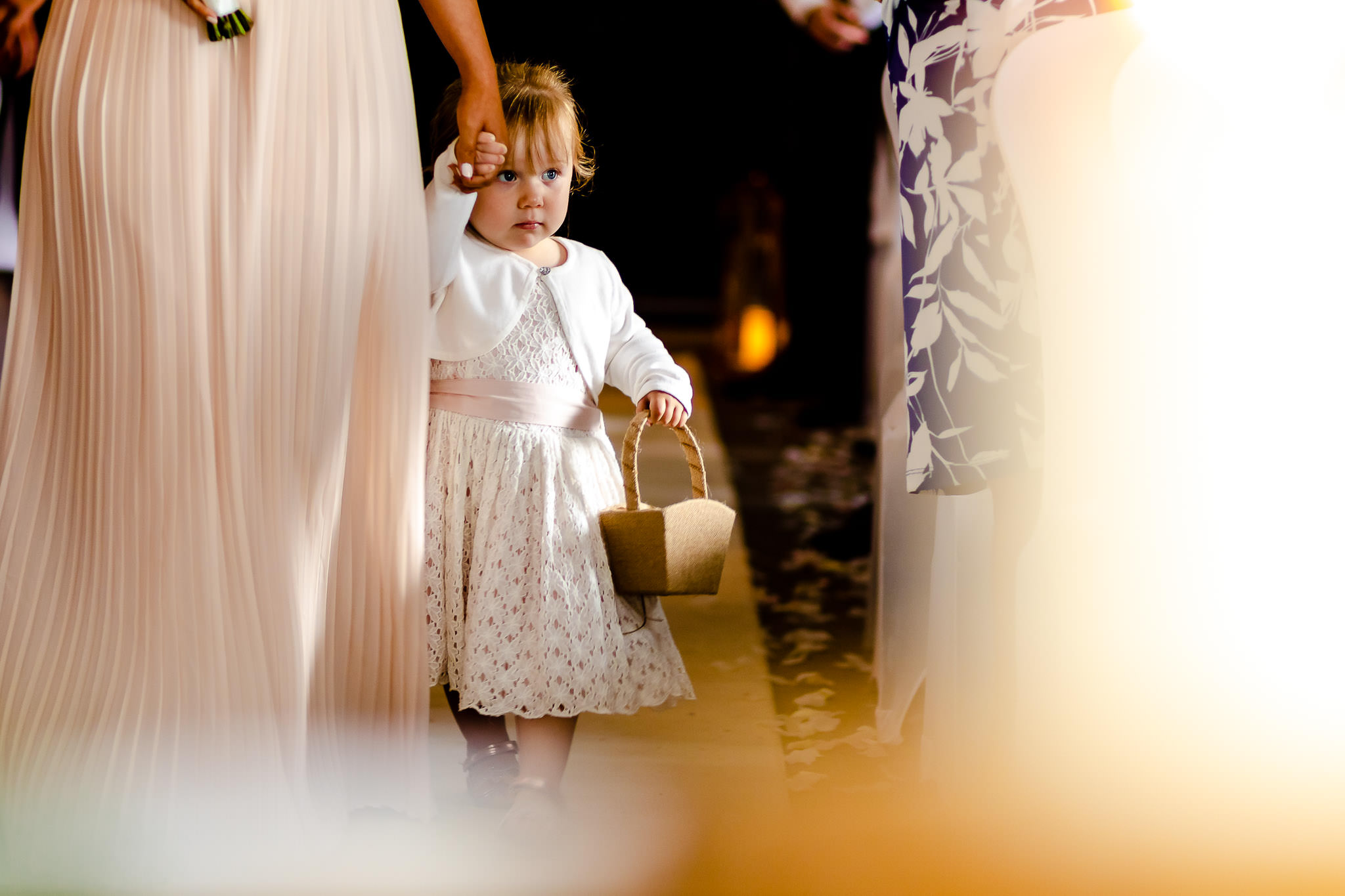 Llechwen Hall Wedding Photography - Art by Design - Flower Girl