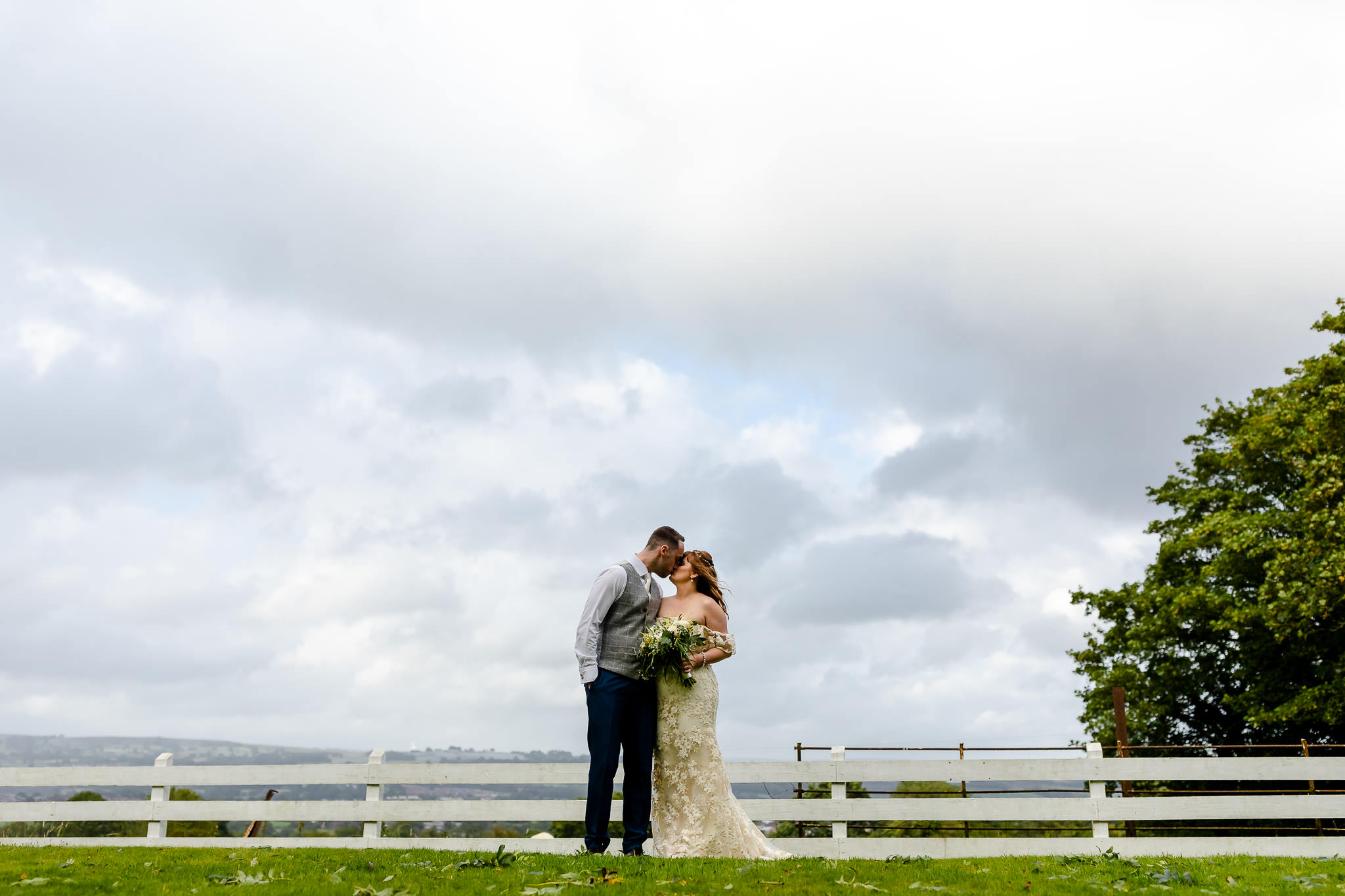 Llechwen Hall Wedding Photography - Art by Design - Bride and Groom