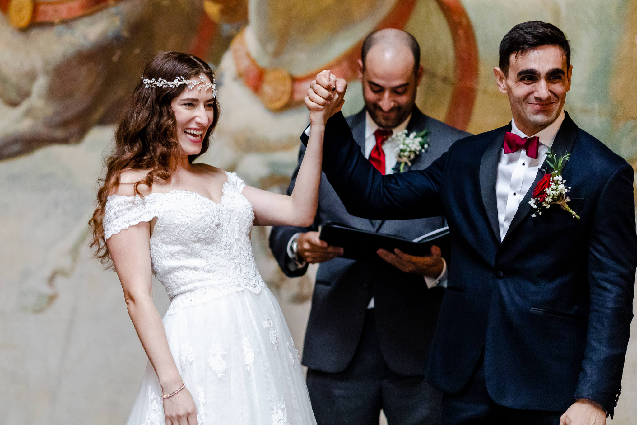 Craig y nos castle wedding photography - Bride and Groom