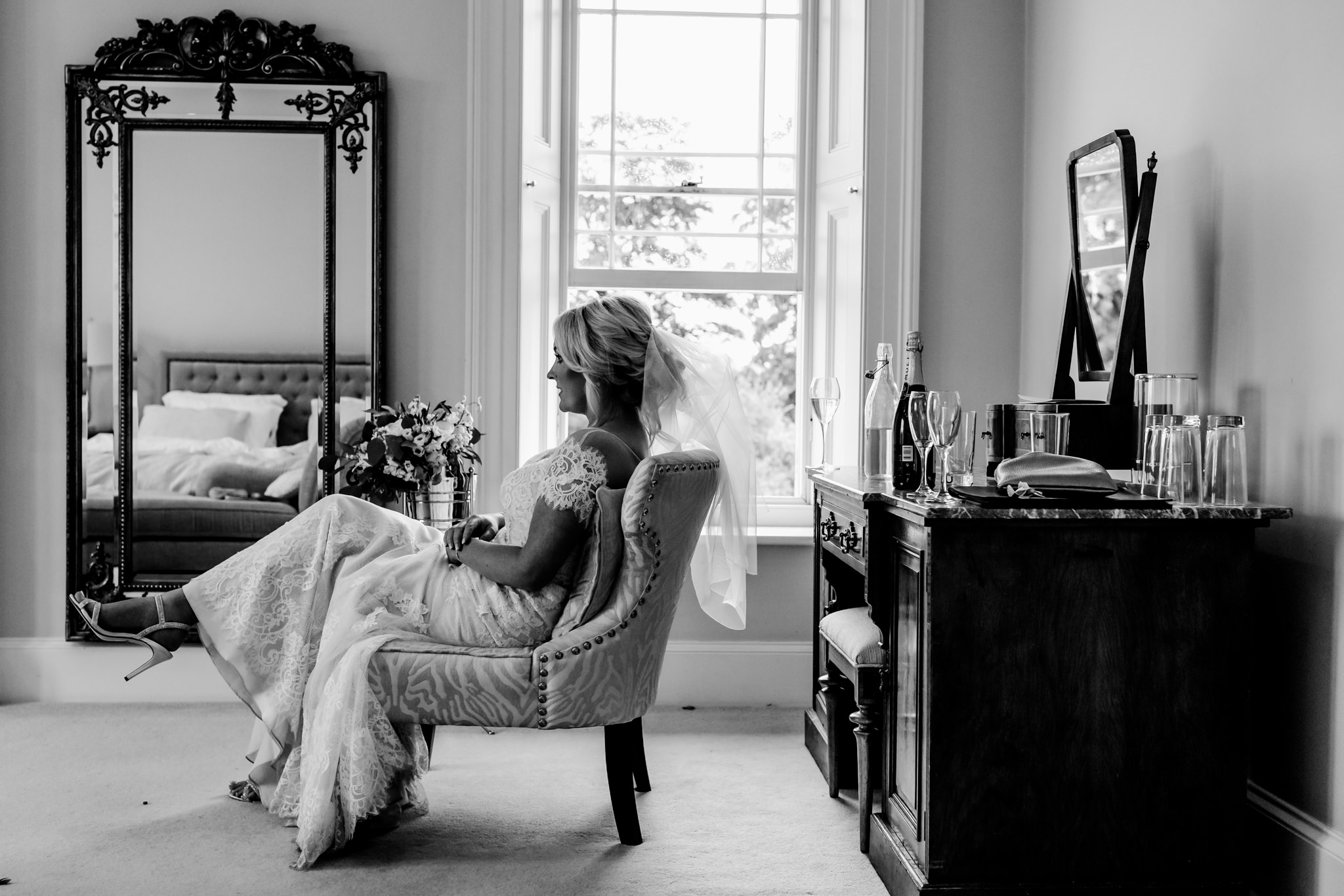 St Tewdrics House Wedding - Bride | Art by Design Photography