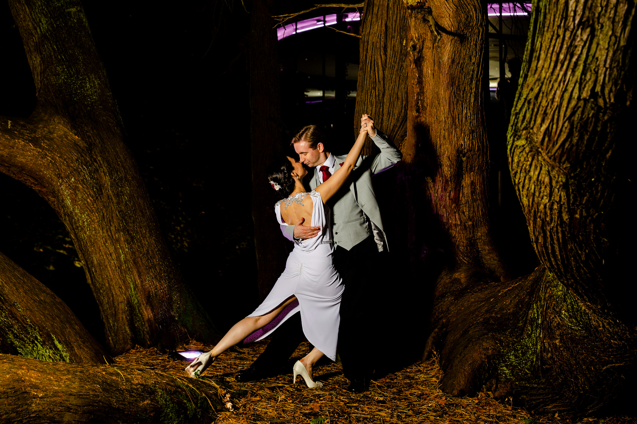 Fairyhill wedding photography - Dancers