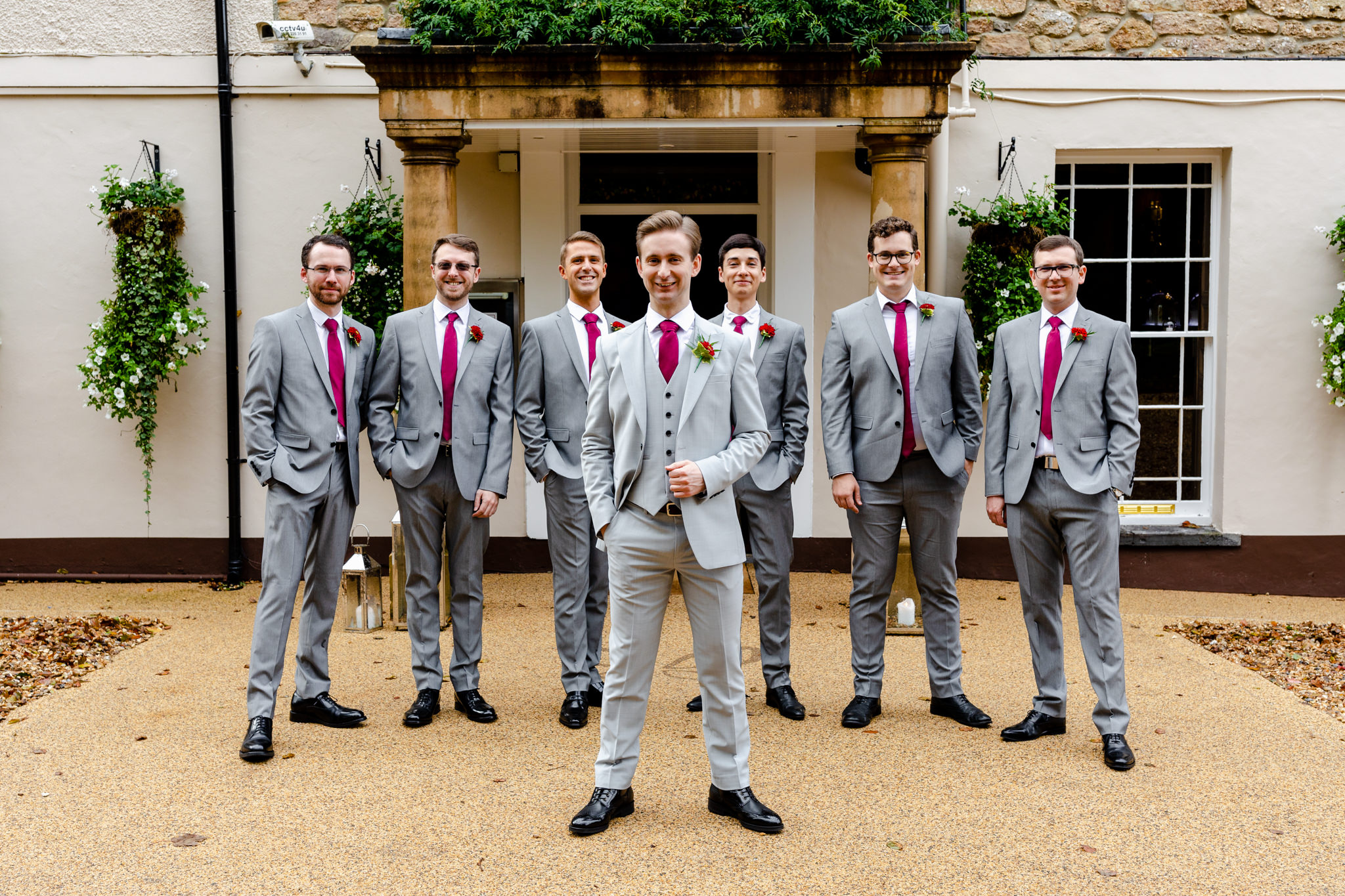 Fairyhill Wedding Photographer, South Wales - Groomsmen