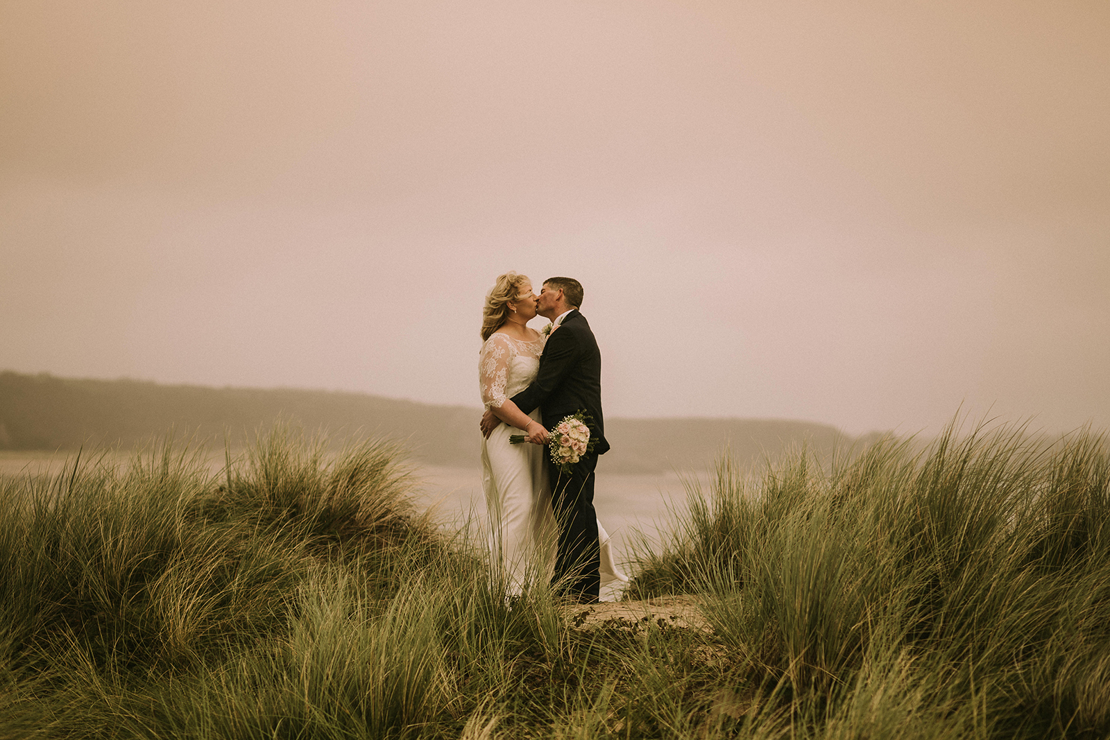 Read more about the article Oxwich Beach House Wedding Wales | Gower Wedding Photography