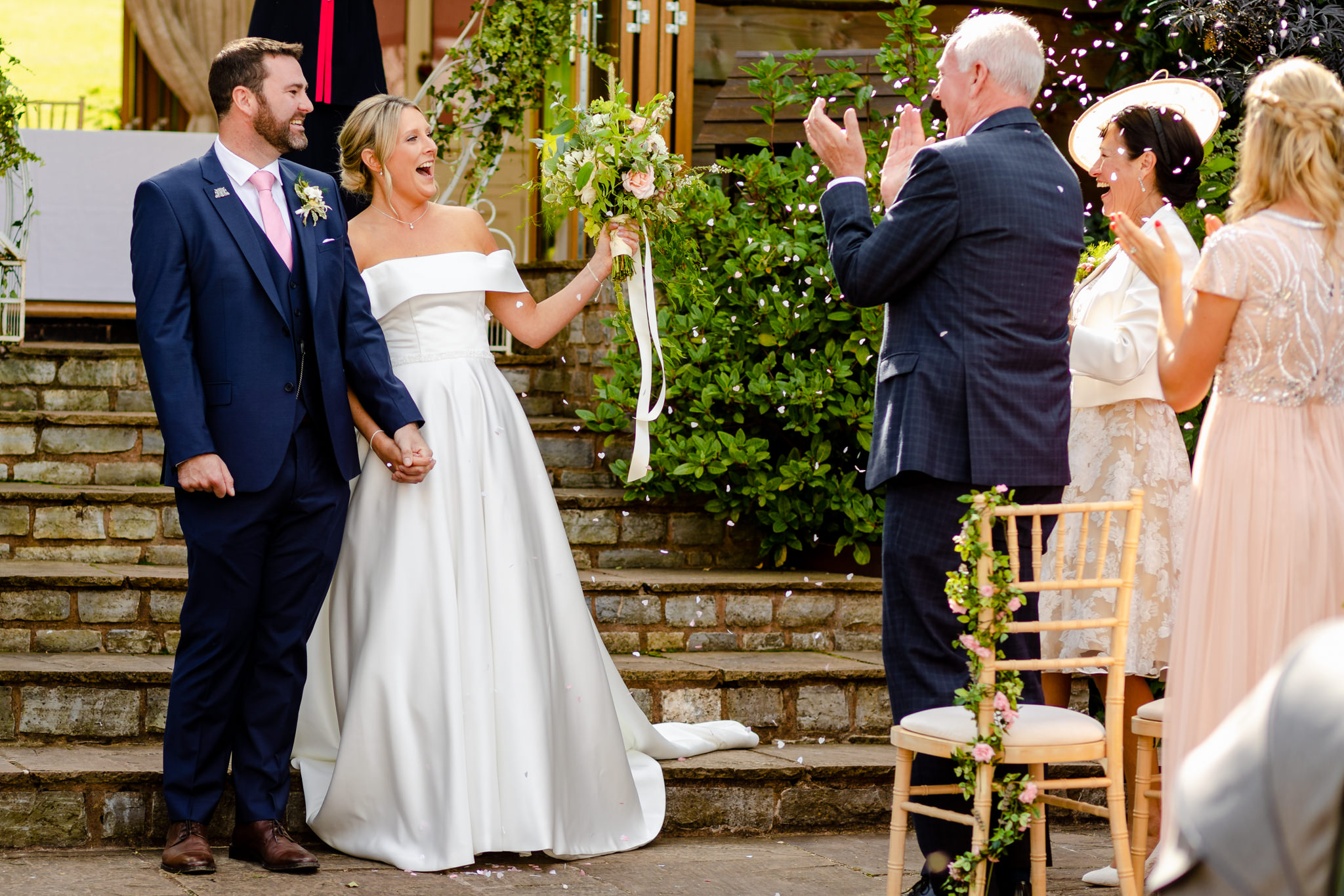 Huntstile Organic Farm Wedding in Somerset