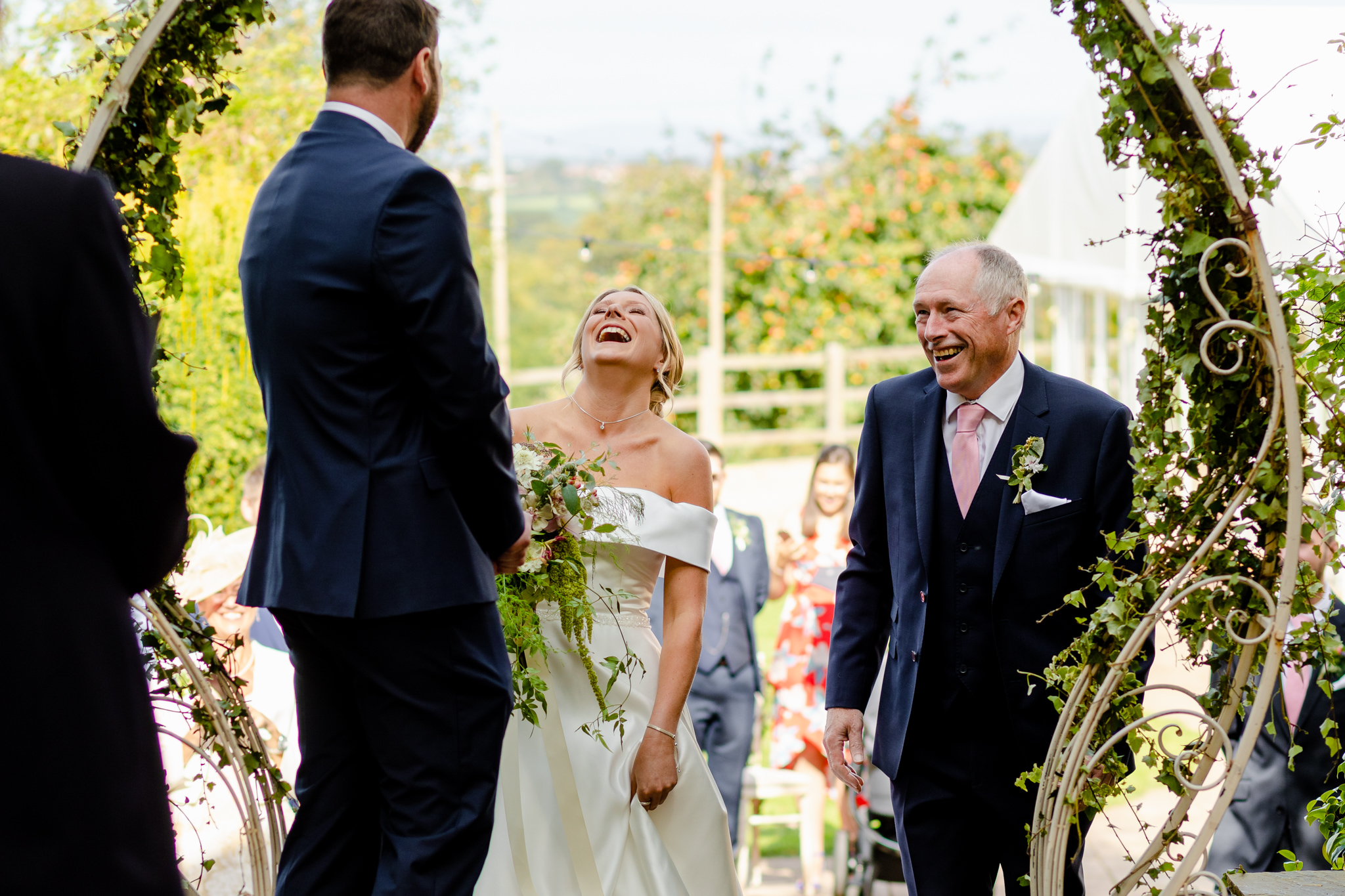 Huntstile Organic Farm Wedding in Somerset