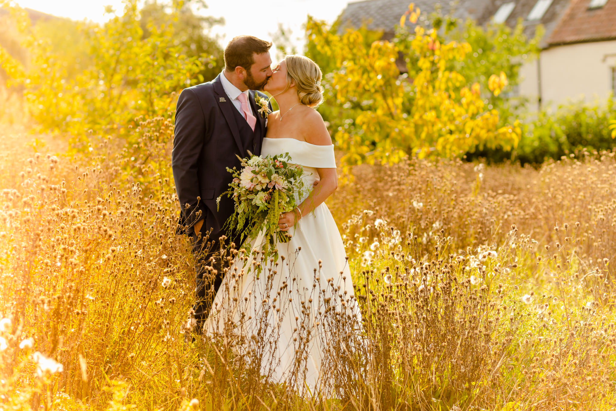 Somerset wedding photographer at Hunstile Organic Farm