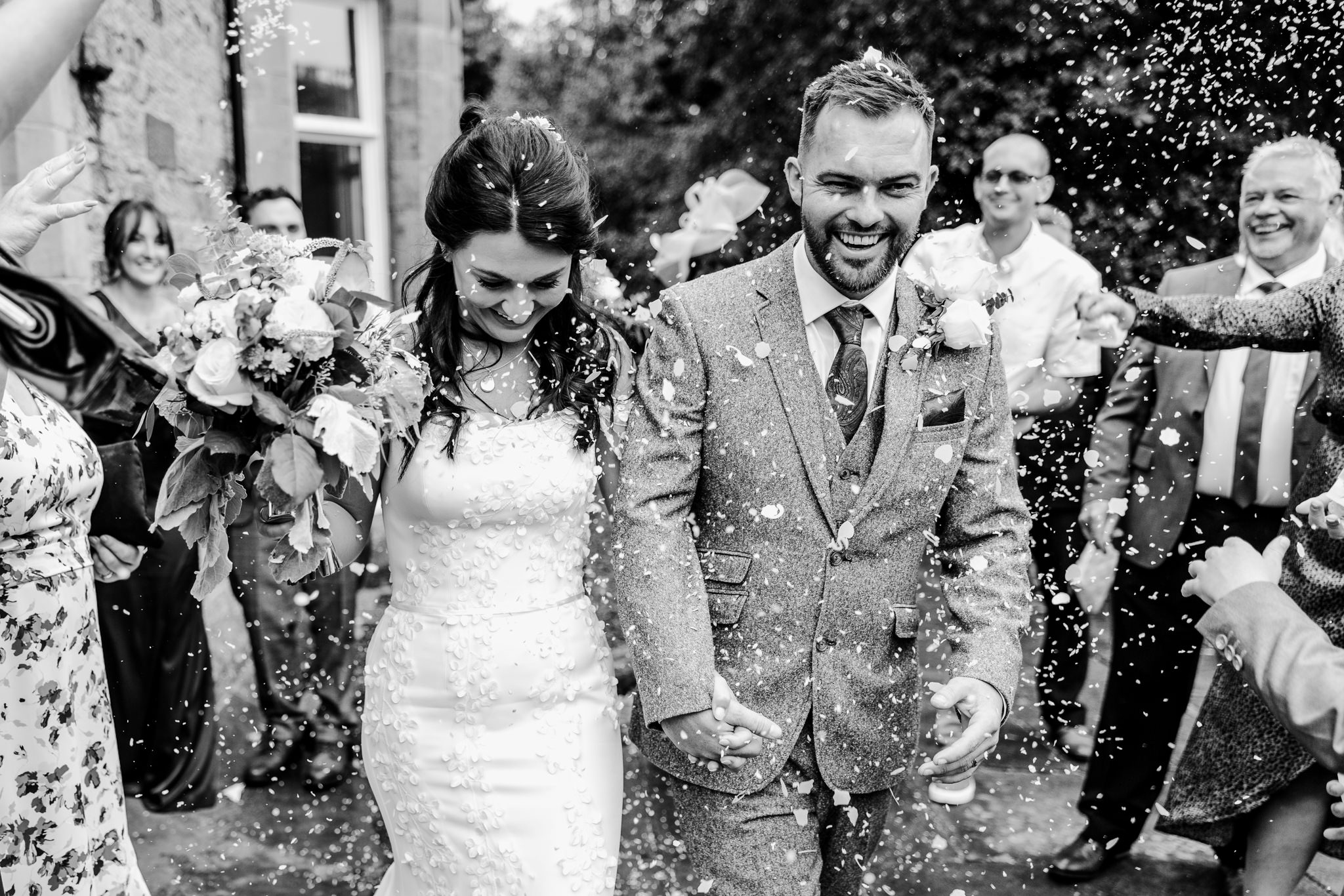 Bryngarw House Wedding - Confetti
