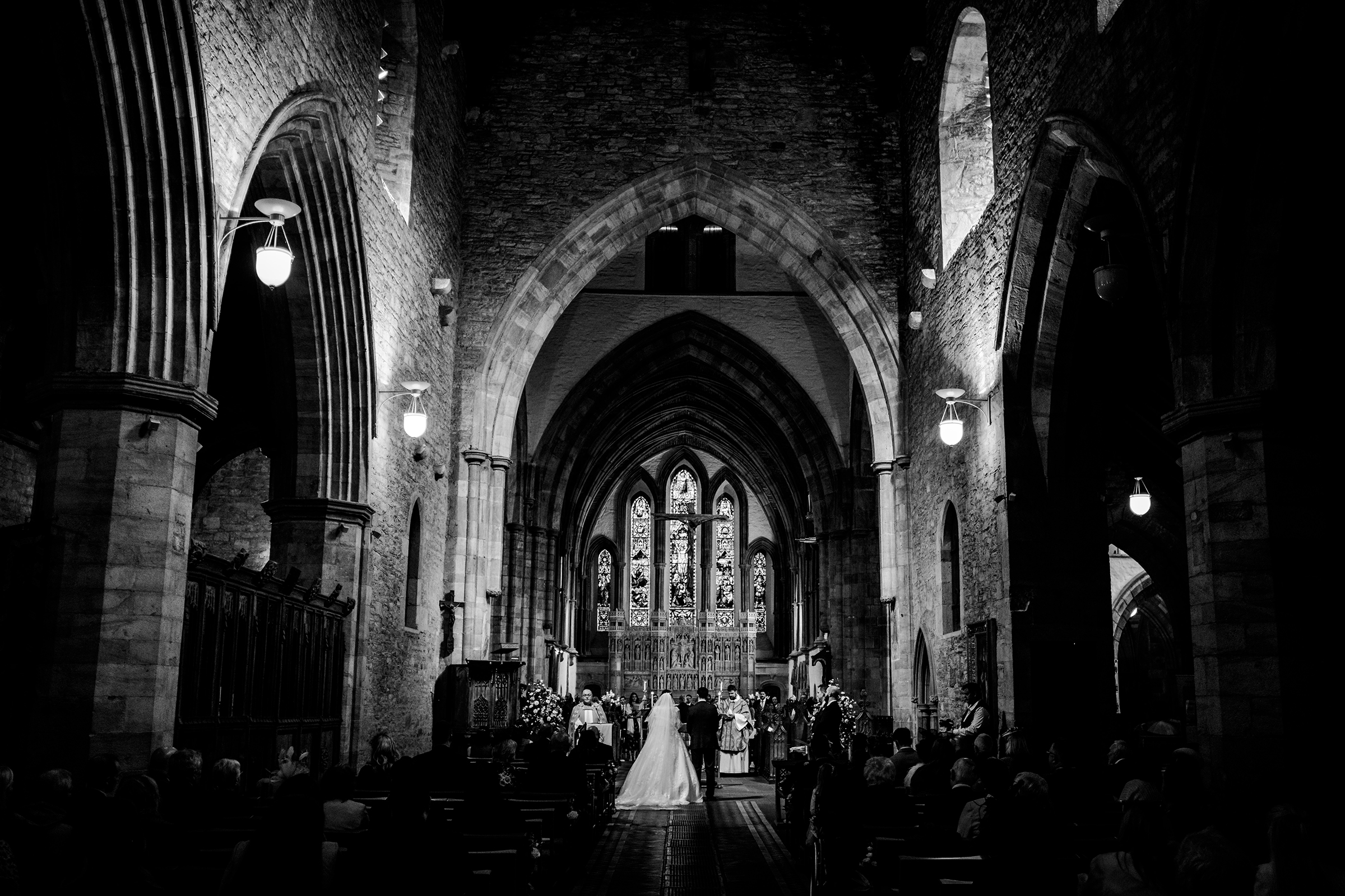 Brecon Cathedral Wedding