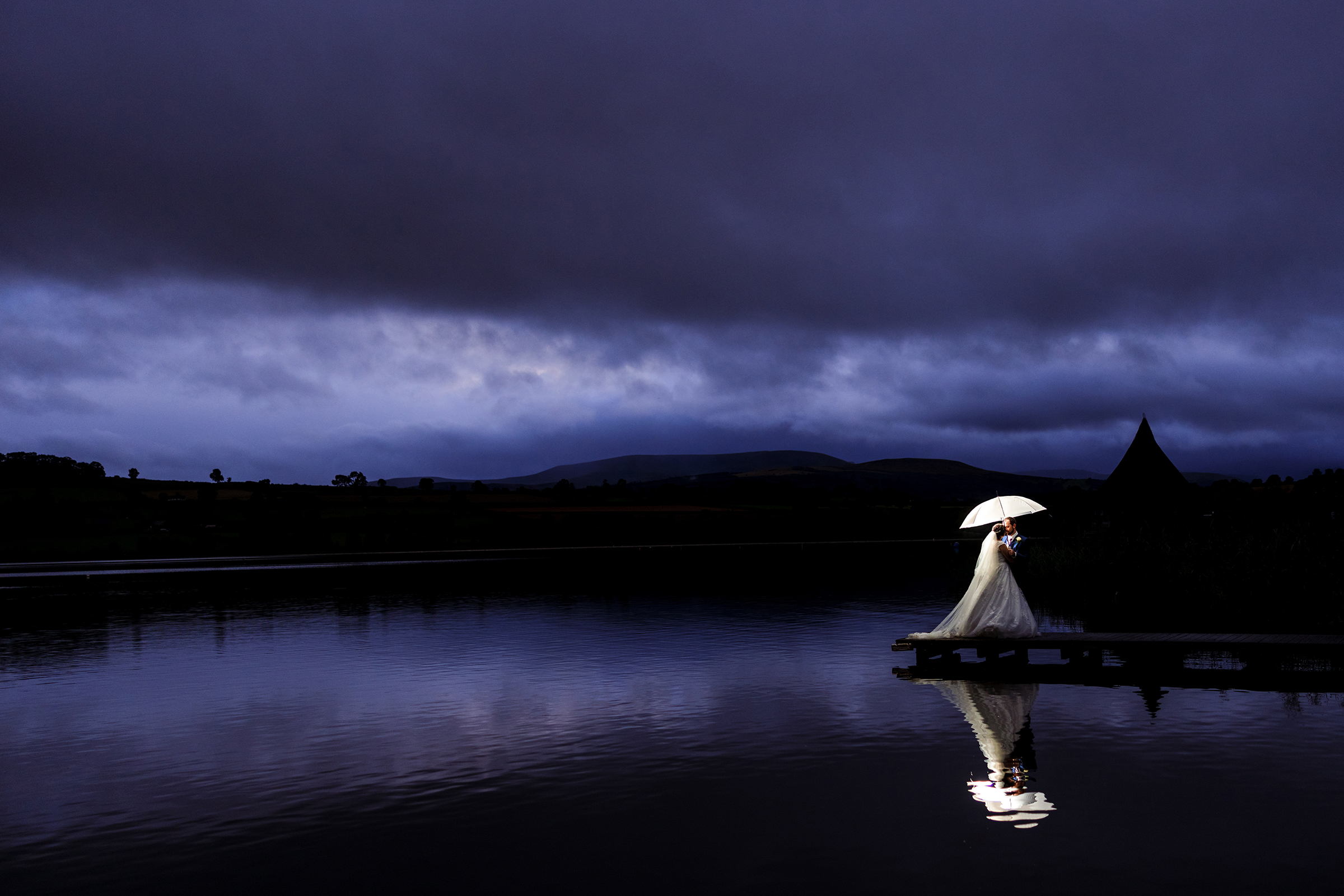 Peterstone Court Wedding - Llangorse Lake