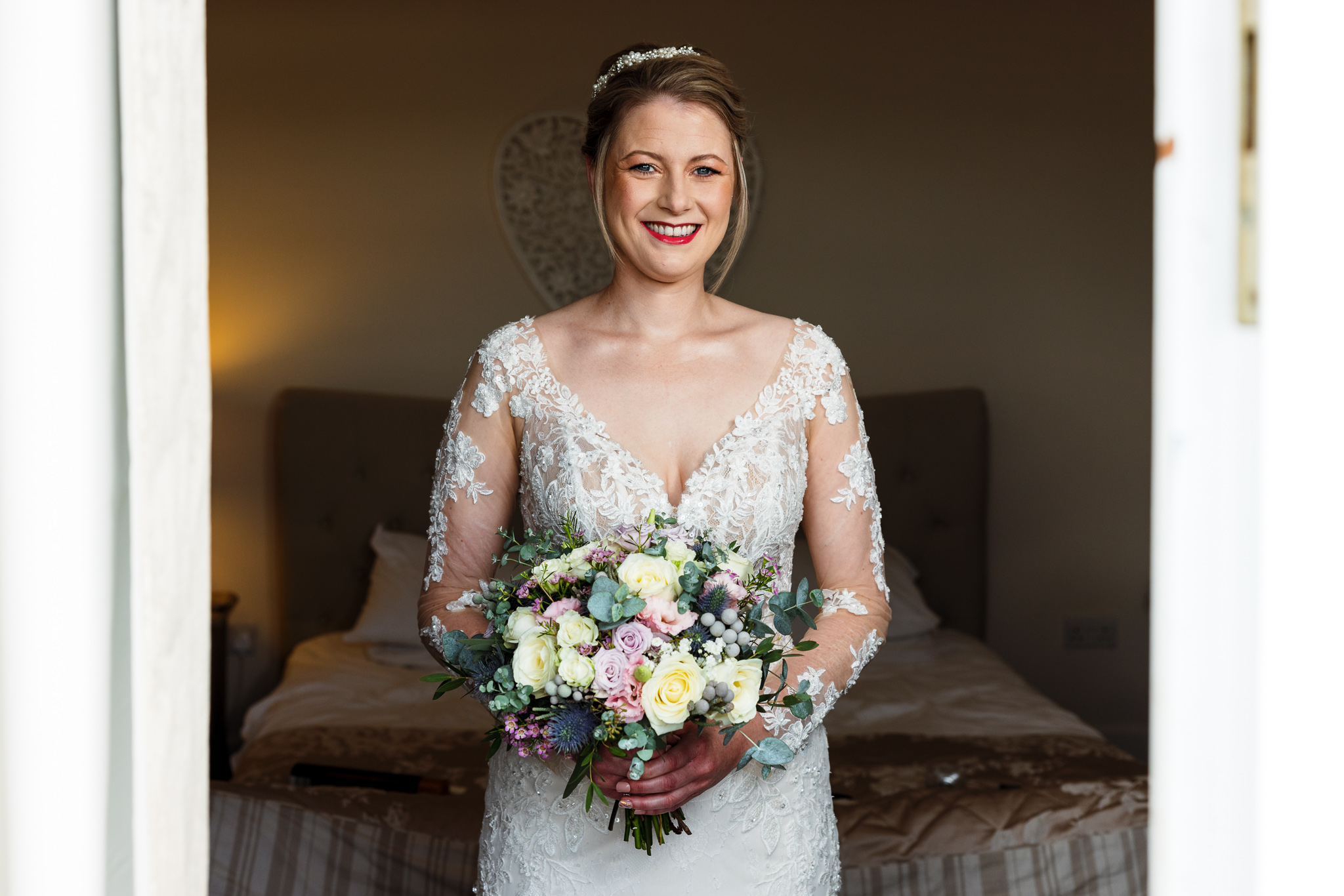 Caer Llan Wedding - Bride