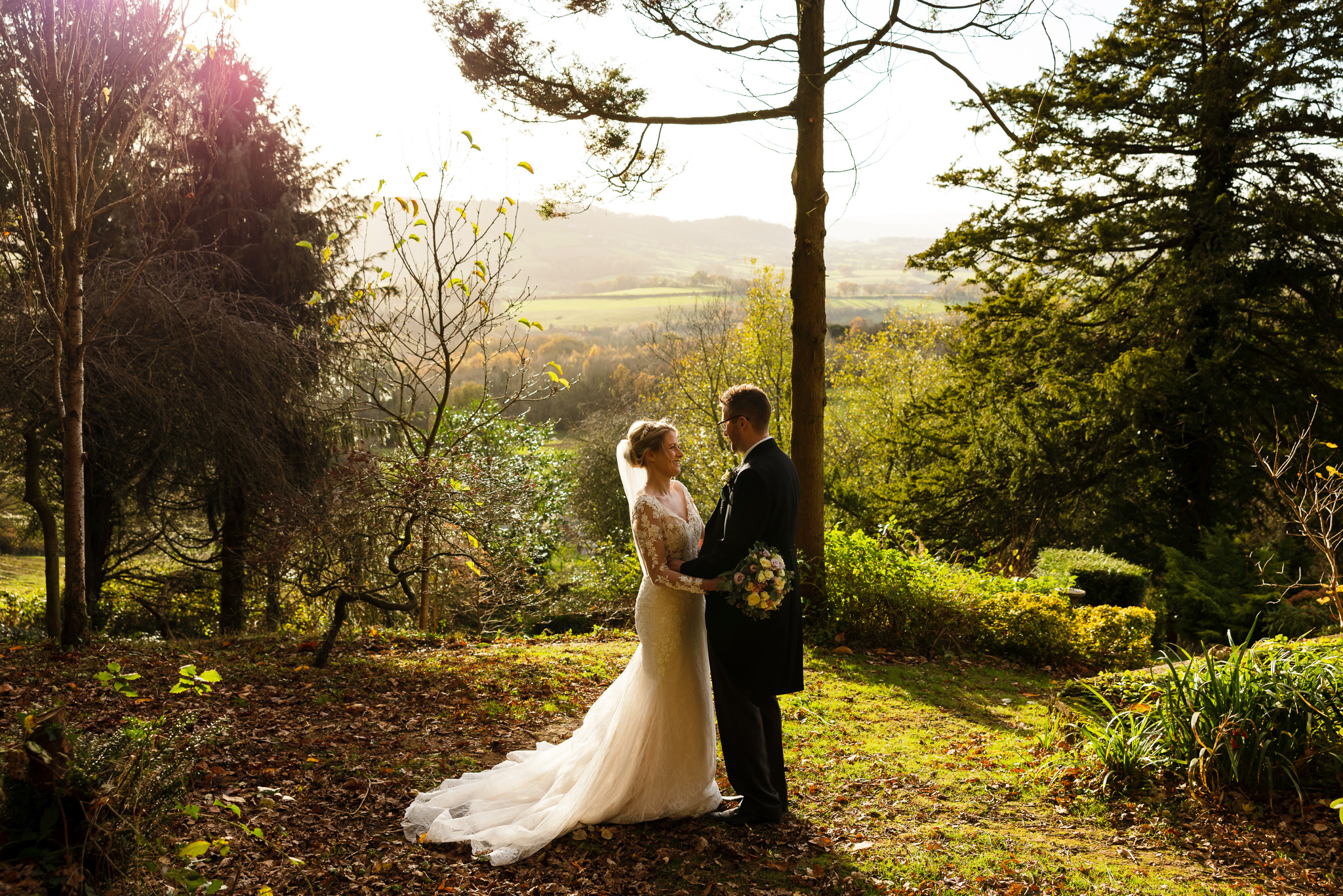 Caer Llan Wedding - View