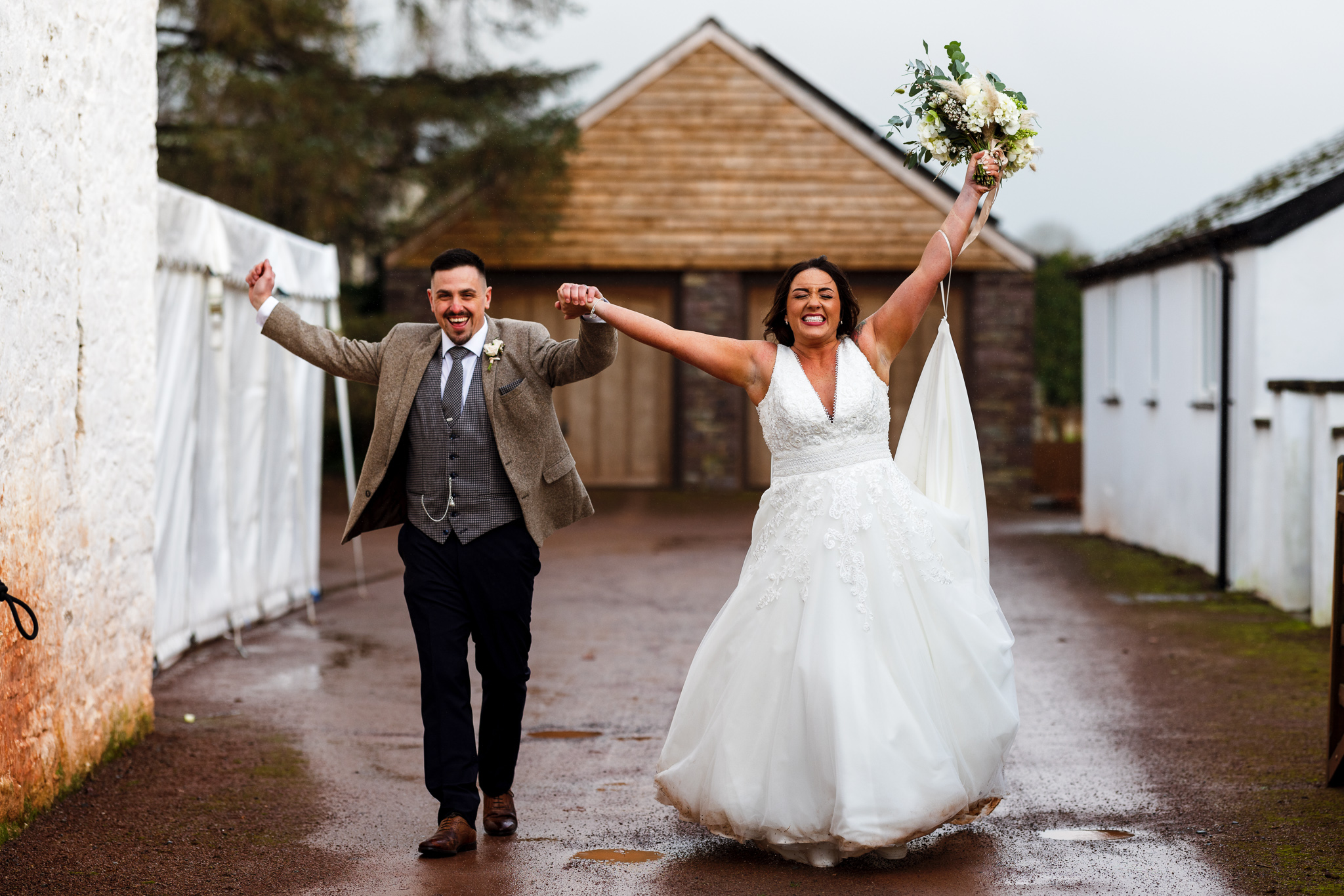 The Barn at Brynich Wedding - Wedding Photographer Wales