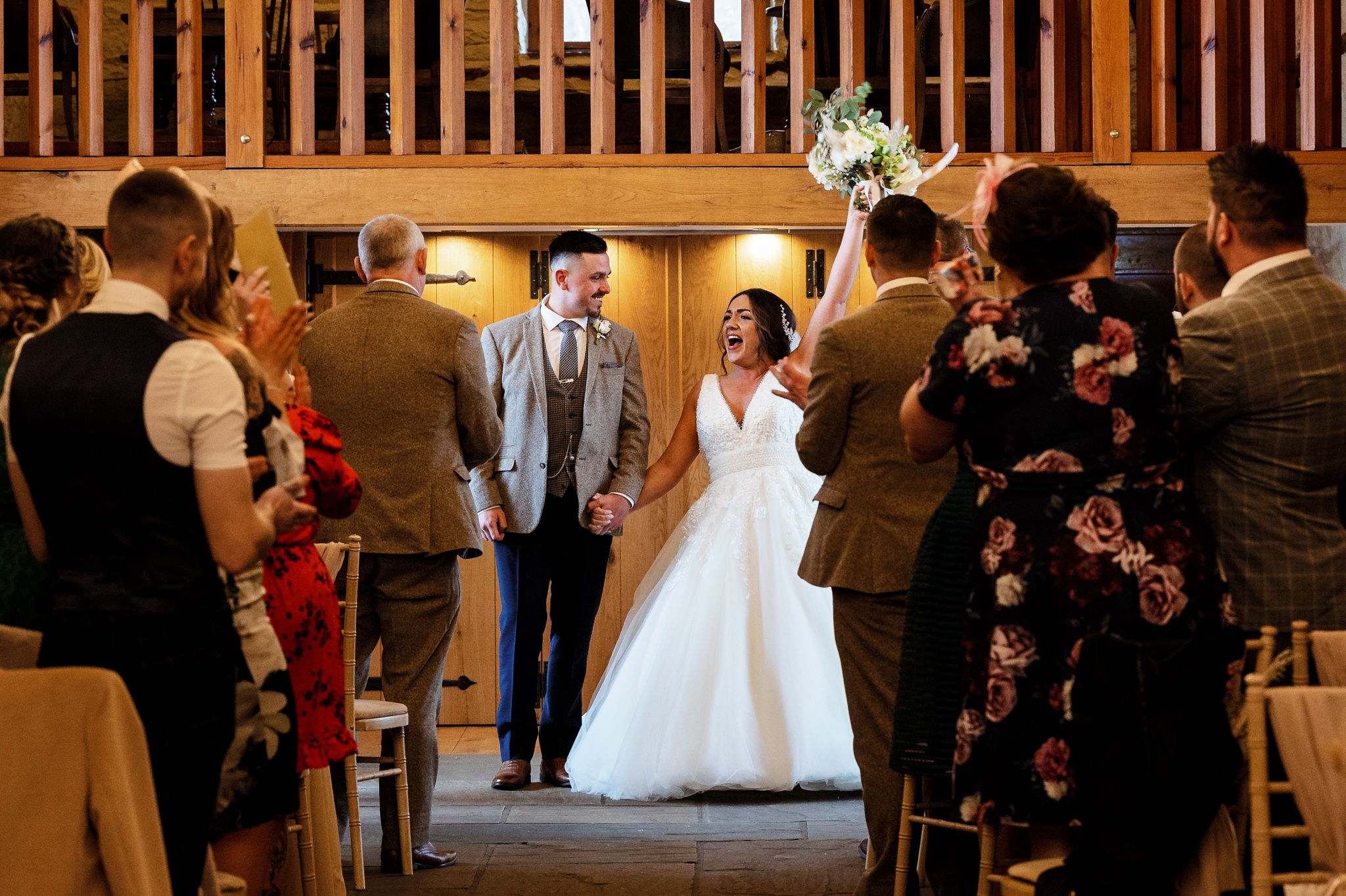 The Barn at Brynich Wedding - Just Married