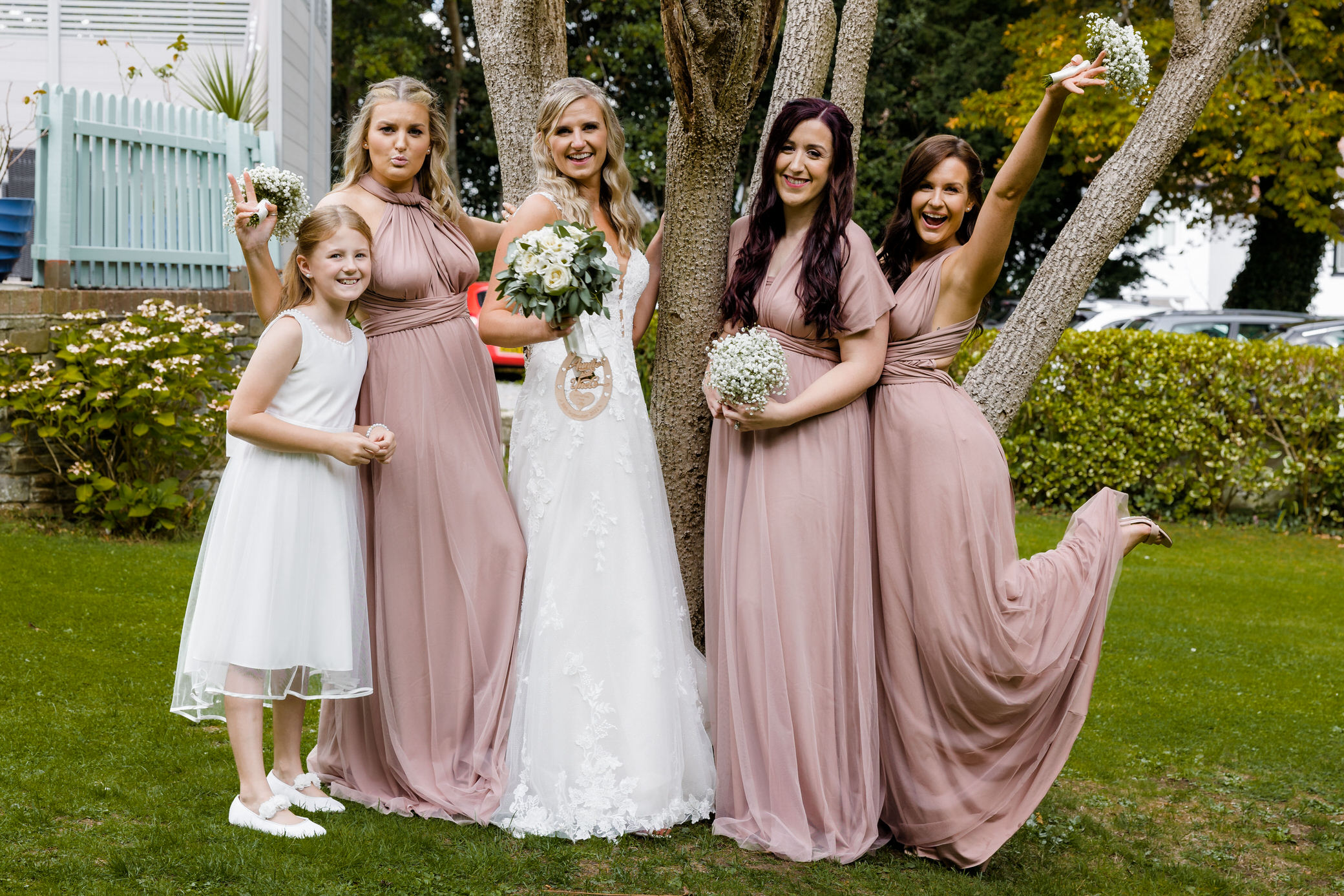 Norton House Hotel Wedding - Bridesmaids and Bride