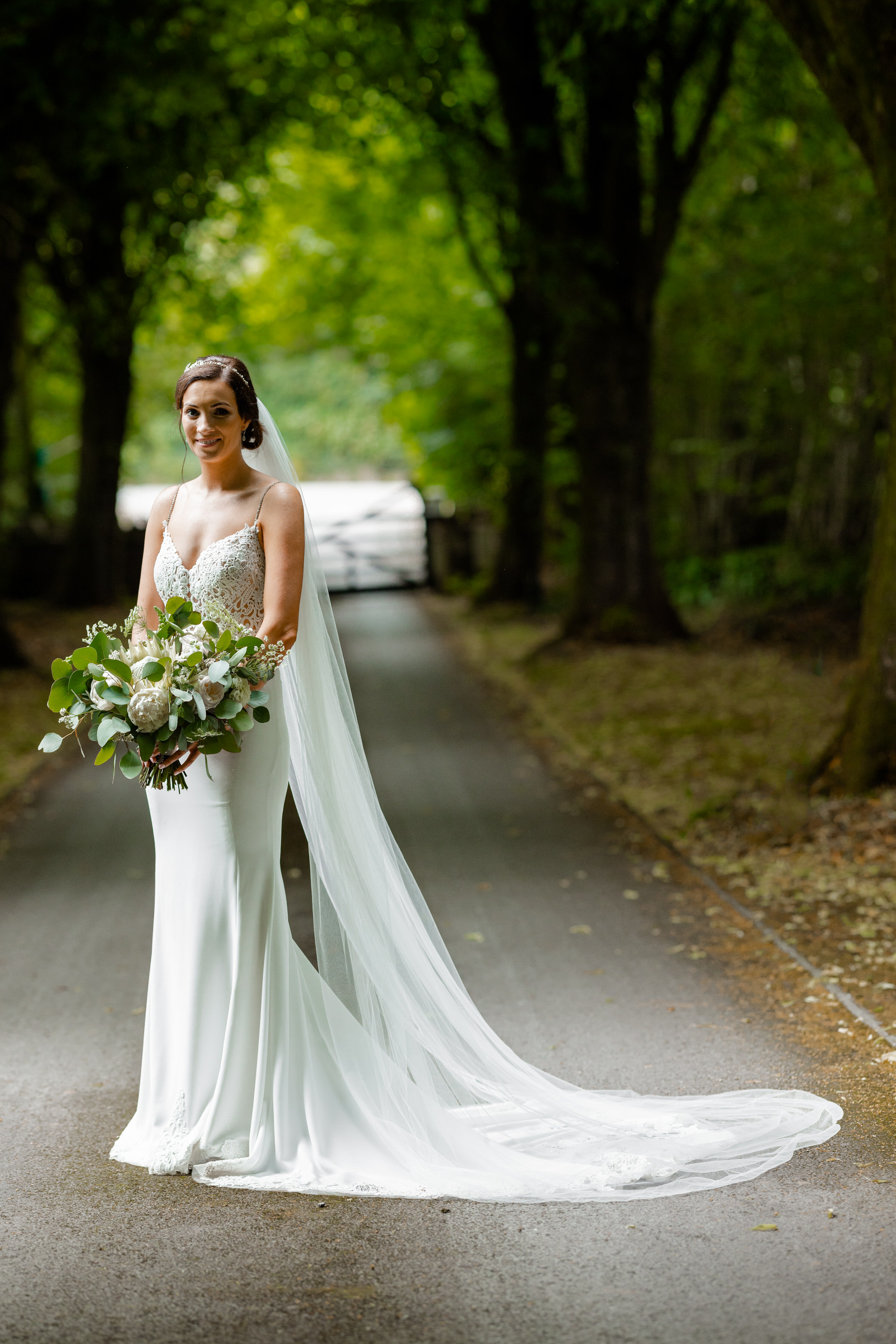 Pencoed House wedding - Bride protrait