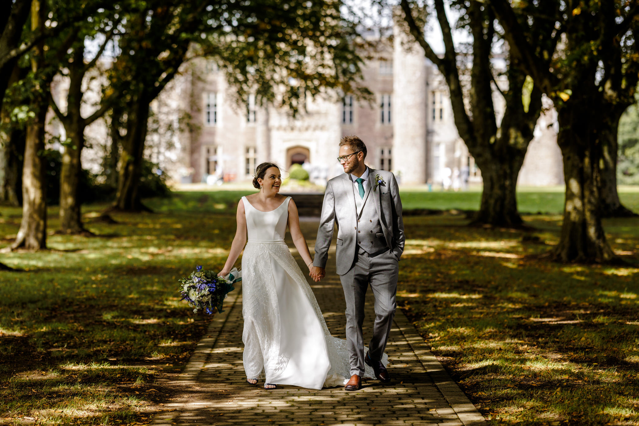 Hensol Castle Wedding - Bride and Groom