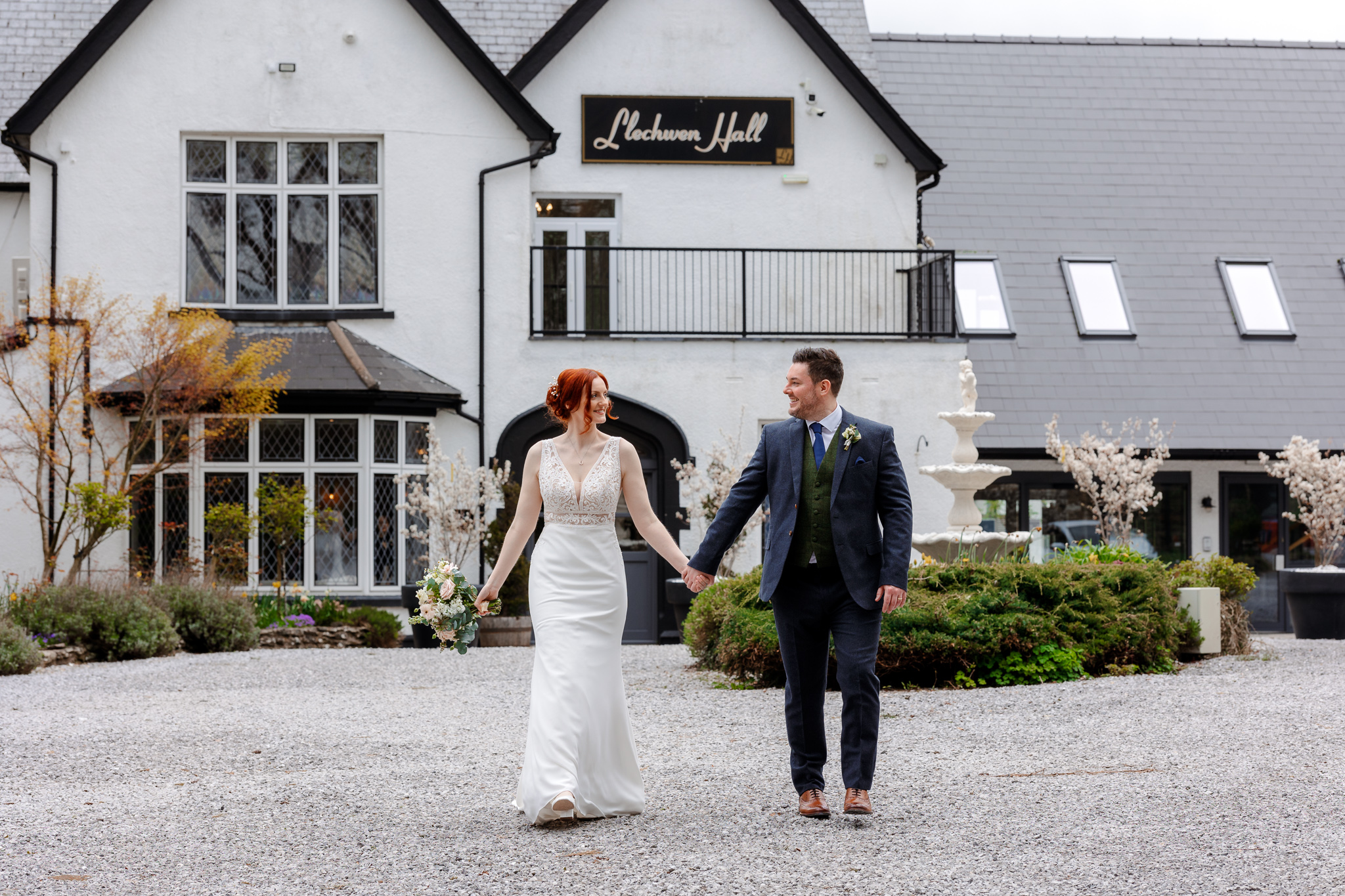 Llechwen Hall wedding photographer