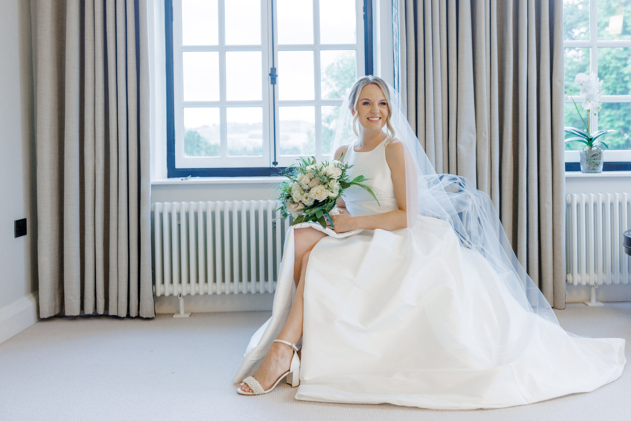 Sant Ffread House Wedding Photographer - morning of wedding