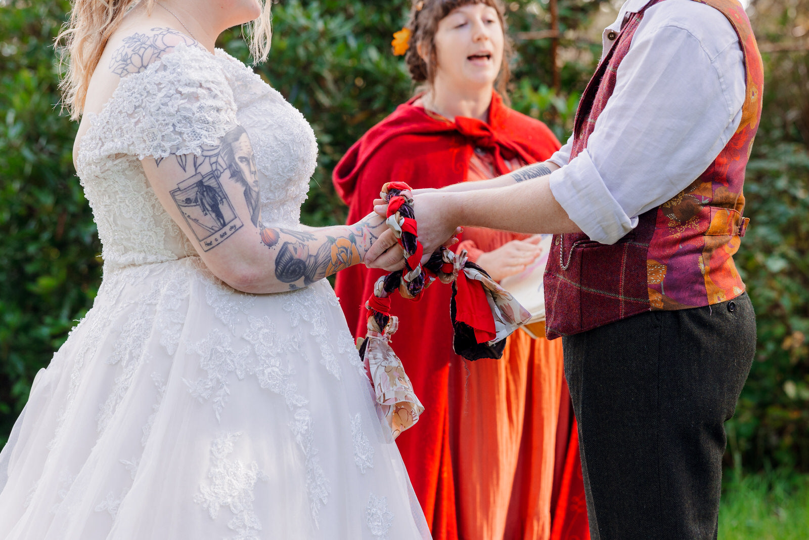 Handfasting ceremony south wales