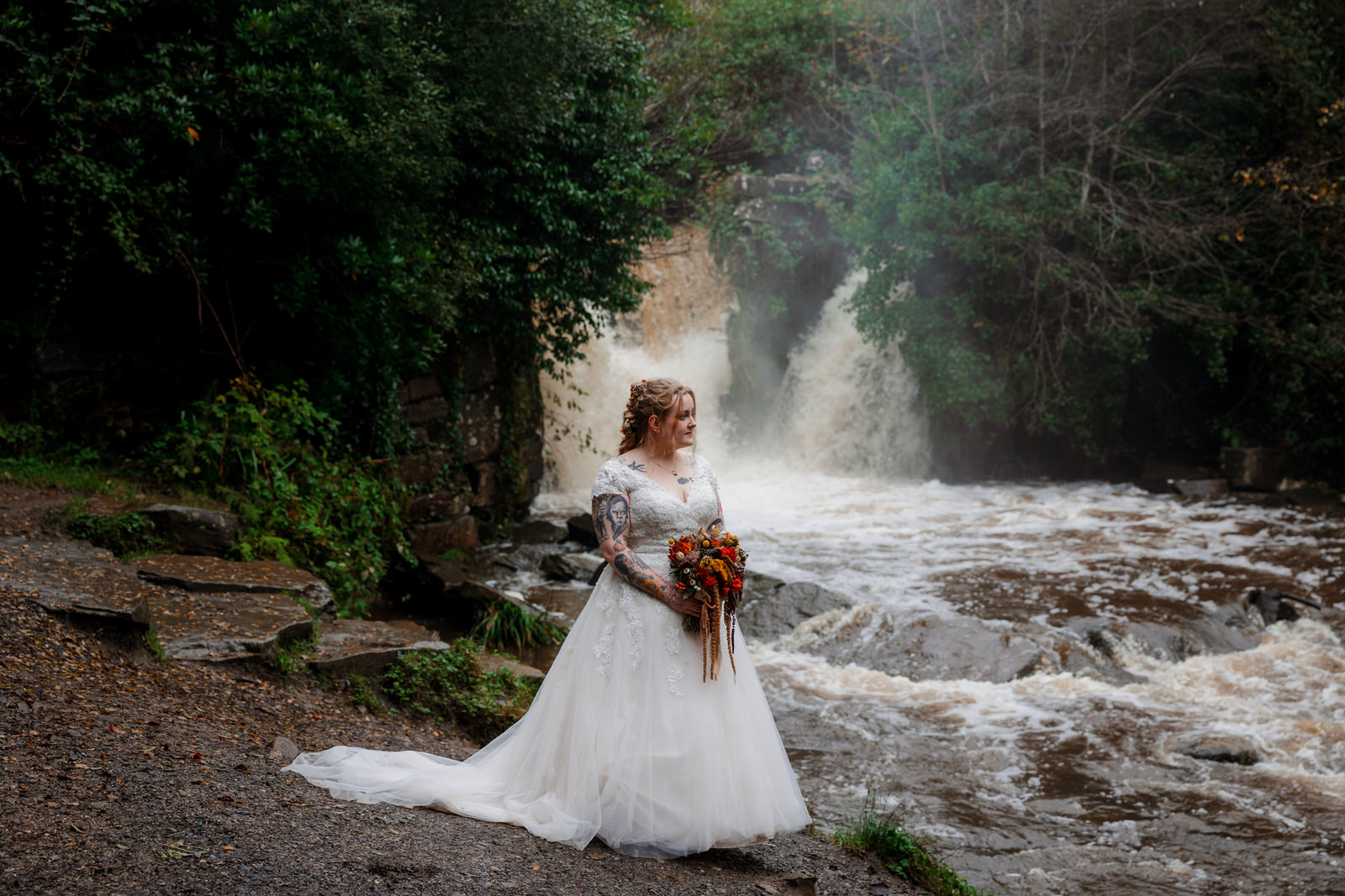 Penllergare Valley Woods Wedding