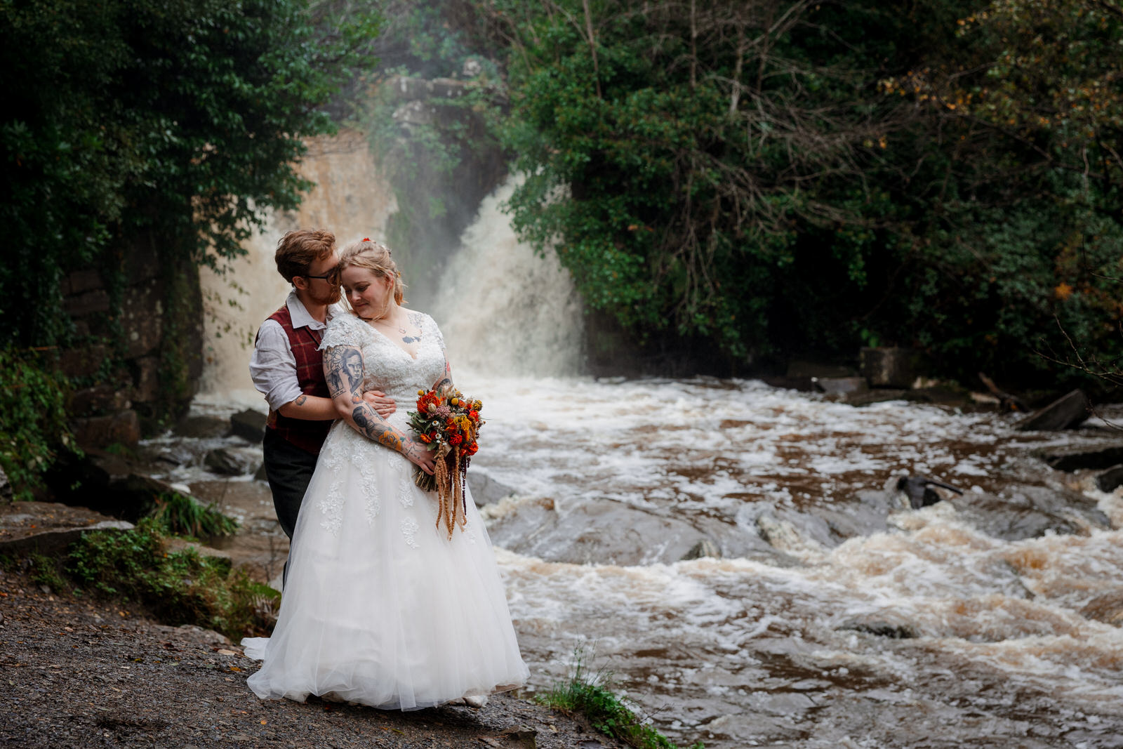 Penllergare Valley Woods Wedding