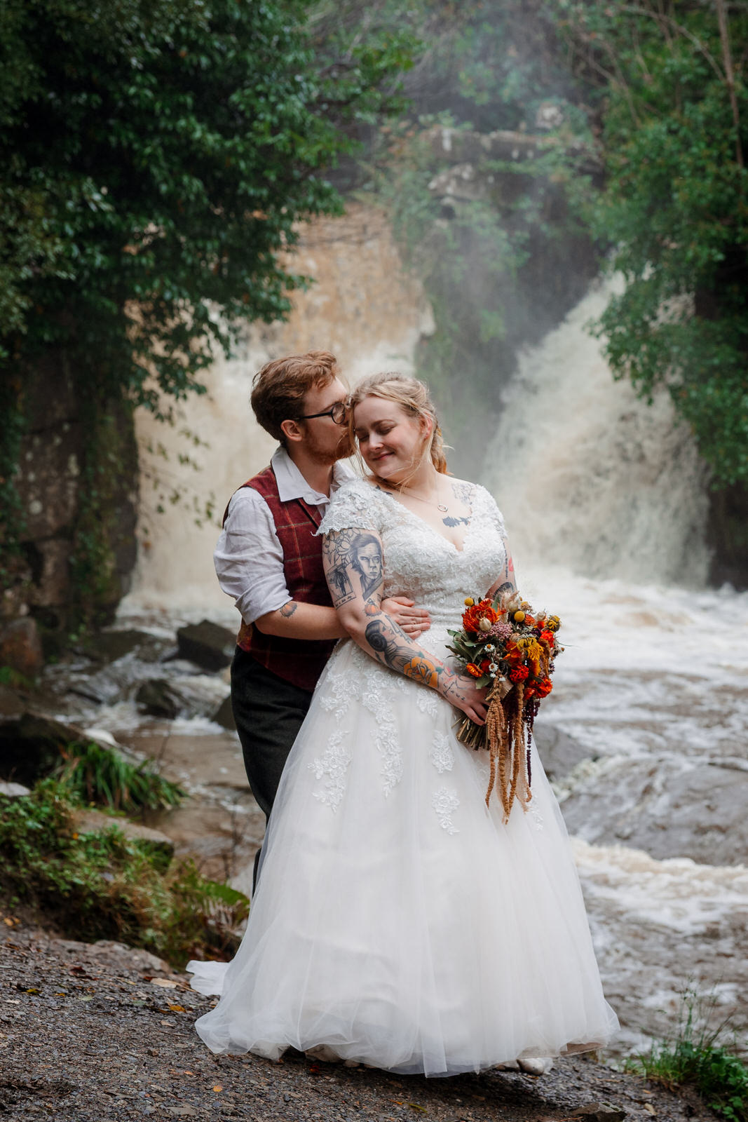 Penllergare Valley Woods Wedding