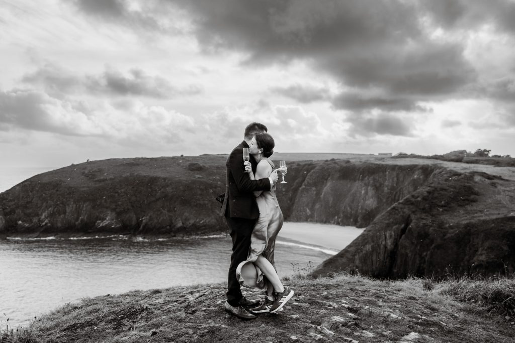 Intimate Wedding Slebech park, Pembrokeshire